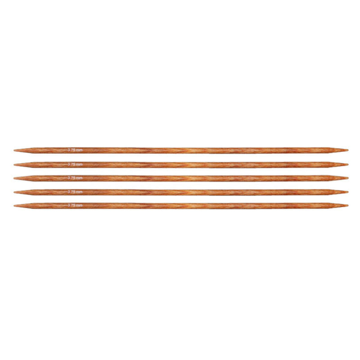 KnitPro Dreamz Double Point Needles - US 1 - 6" (2.25mm) Orange Lily - Extra Image
