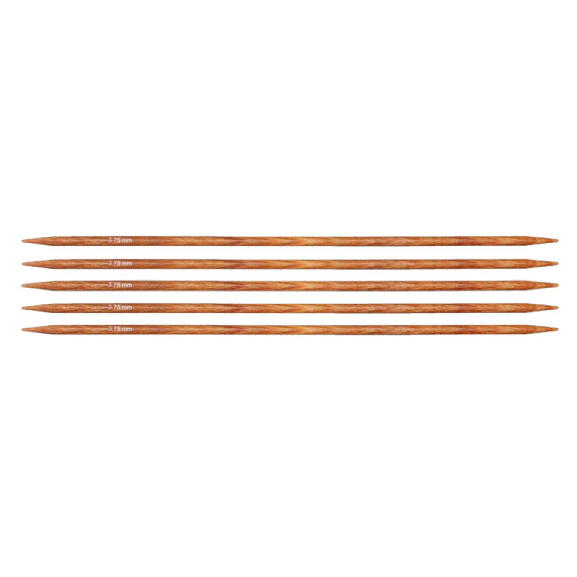 KnitPro Dreamz Double Point Needles - US 1 - 6" (2.25mm) Orange Lily - Zoom Image
