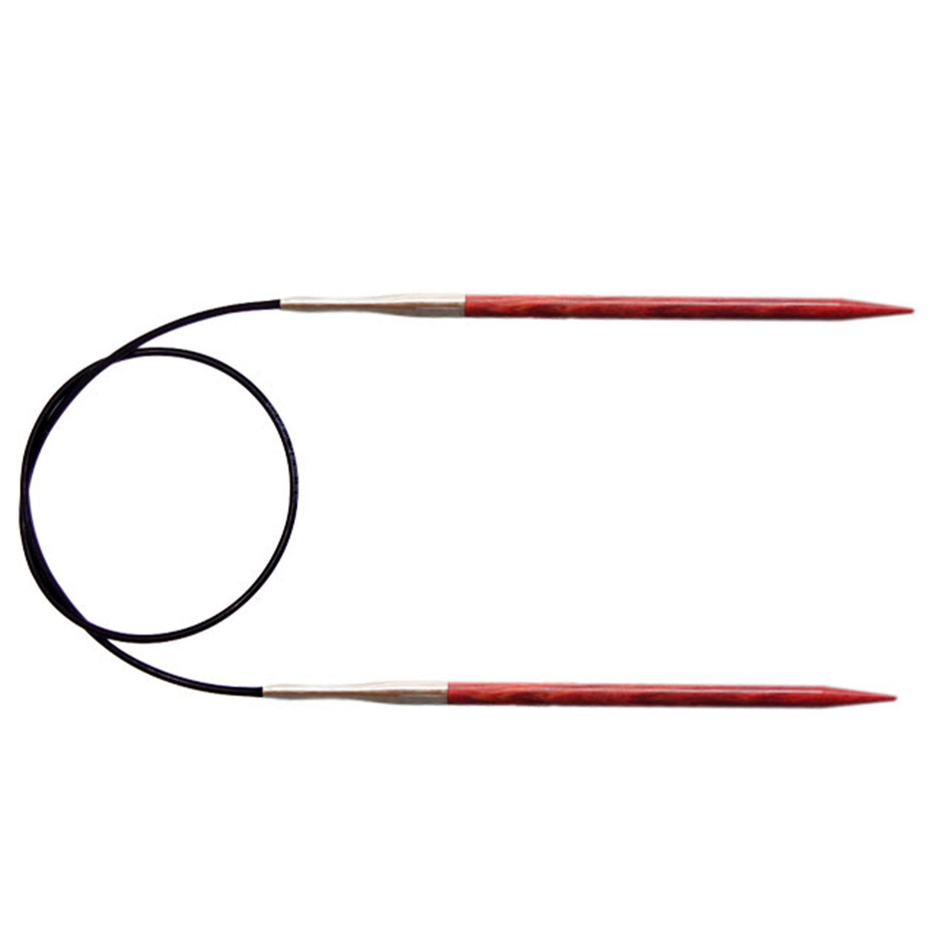 KnitPro Dreamz Fixed Circular Needles - US 8 - 16" Cherry Blossom - Zoom Image
