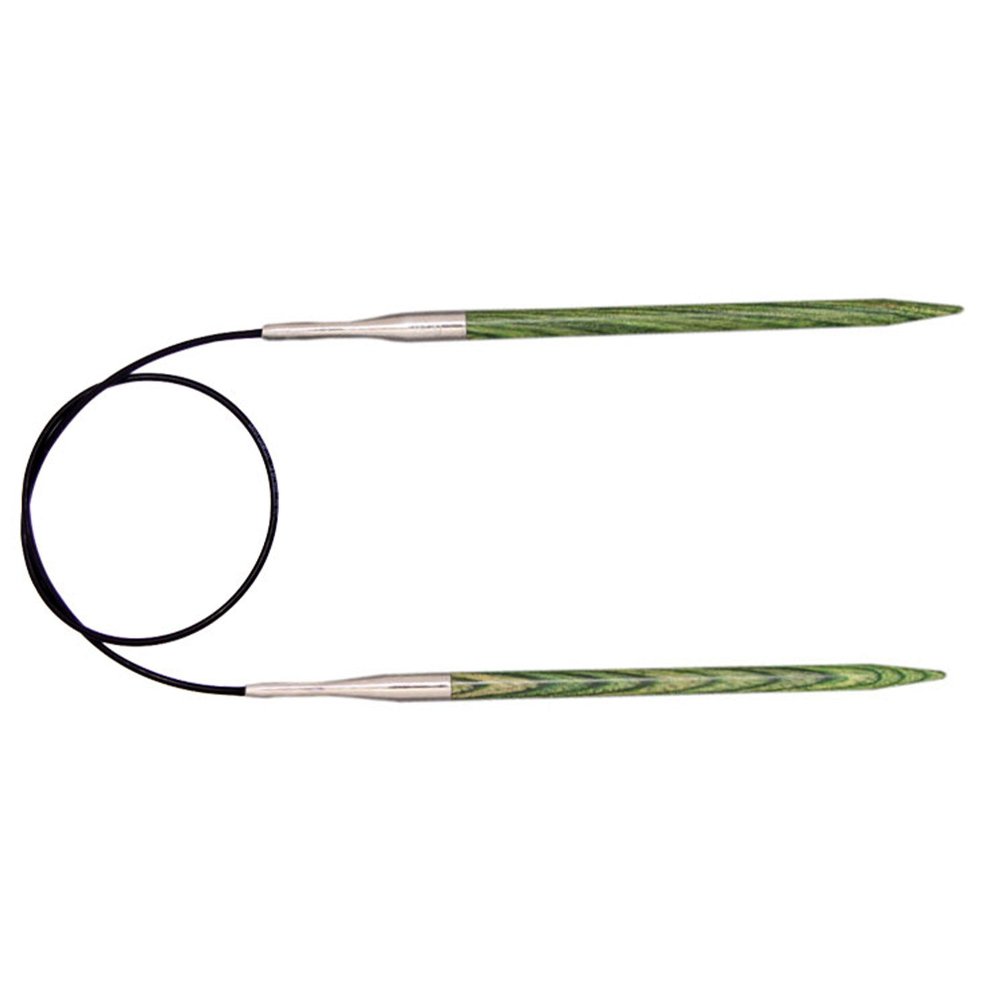 KnitPro Dreamz Fixed Circular Needles - US 9 - 24" Misty Green - Zoom Image