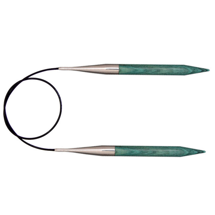 KnitPro Dreamz Fixed Circular Needles - US 0 - 40" Aquamarine - Zoom Image