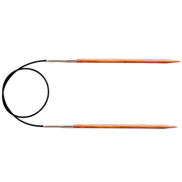 KnitPro Dreamz Fixed Circular Needles - US 1 - 47" Orange Lily - Zoom Image