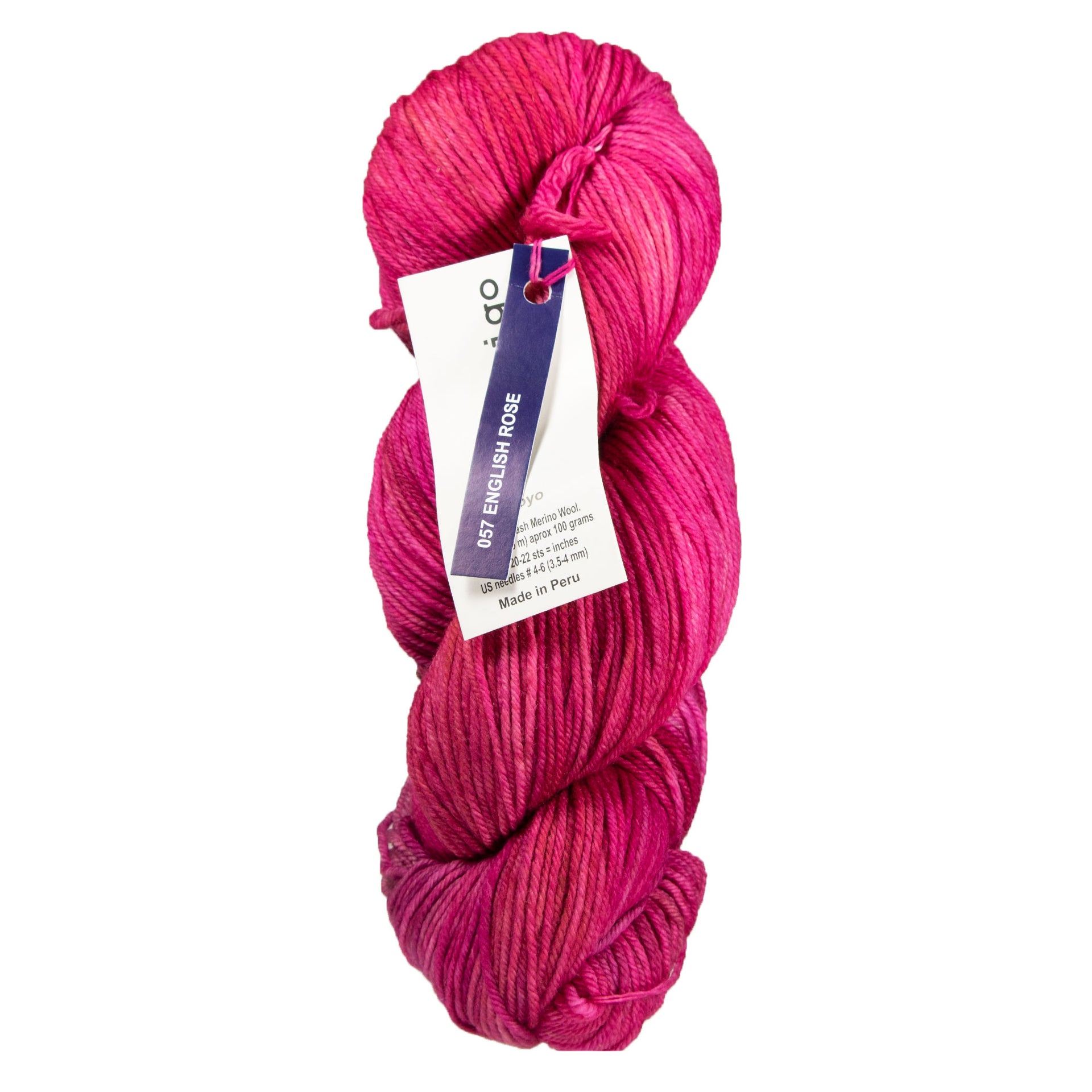 Malabrigo Arroyo Yarn - 057 English Rose - Zoom Image
