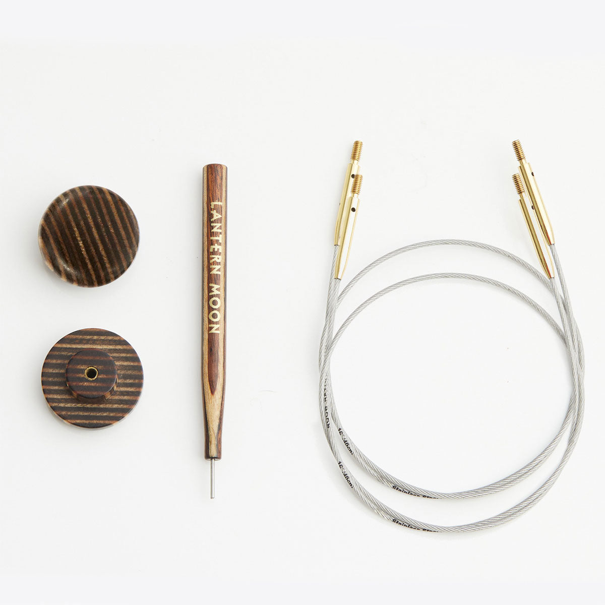 Lantern Moon Swivel Cords - 13" (to make a 20" needle) - Extra Image
