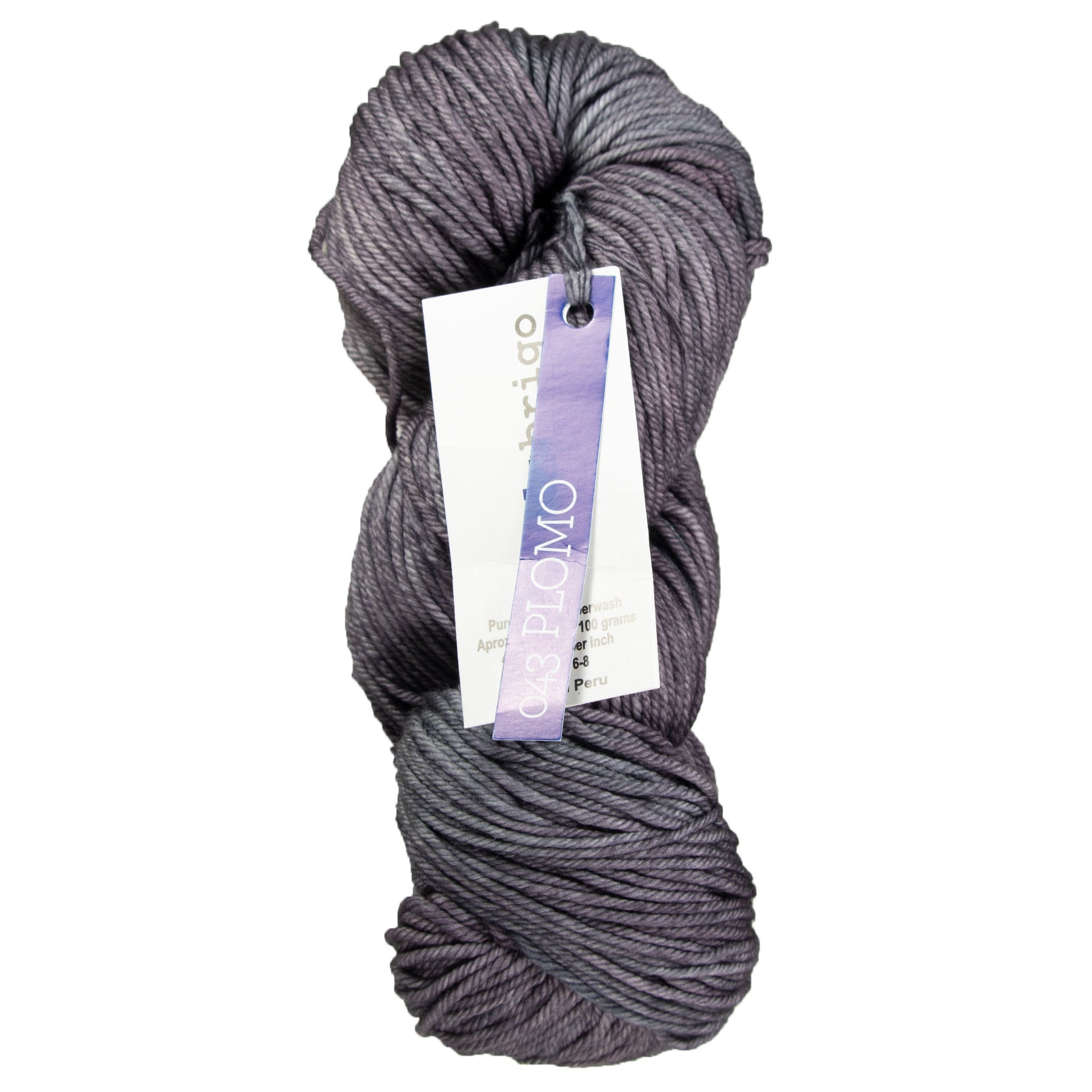 Malabrigo Rios Yarn - 043 Plomo - Zoom Image
