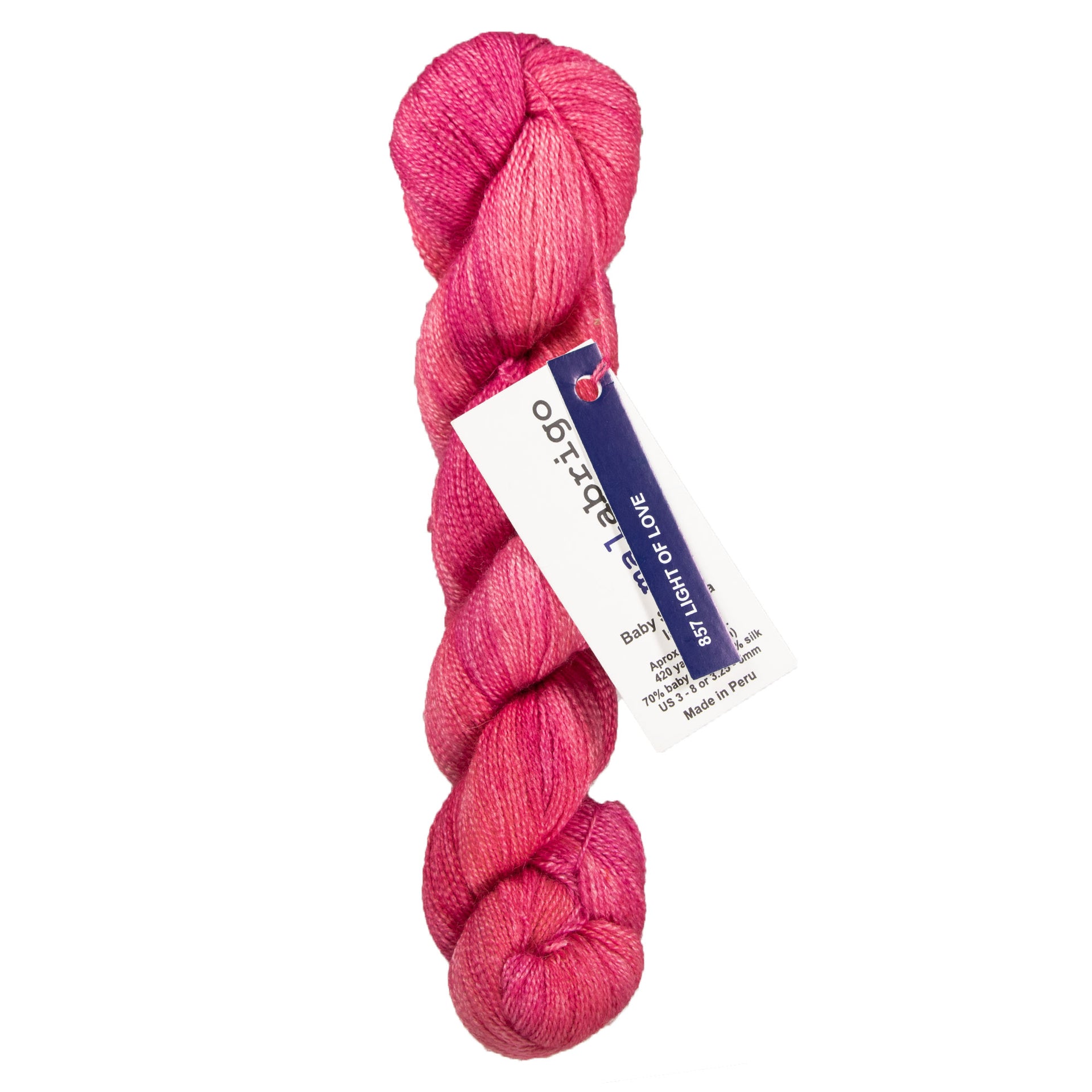 Malabrigo Silkpaca Yarn - 857 Light of Love - Zoom Image
