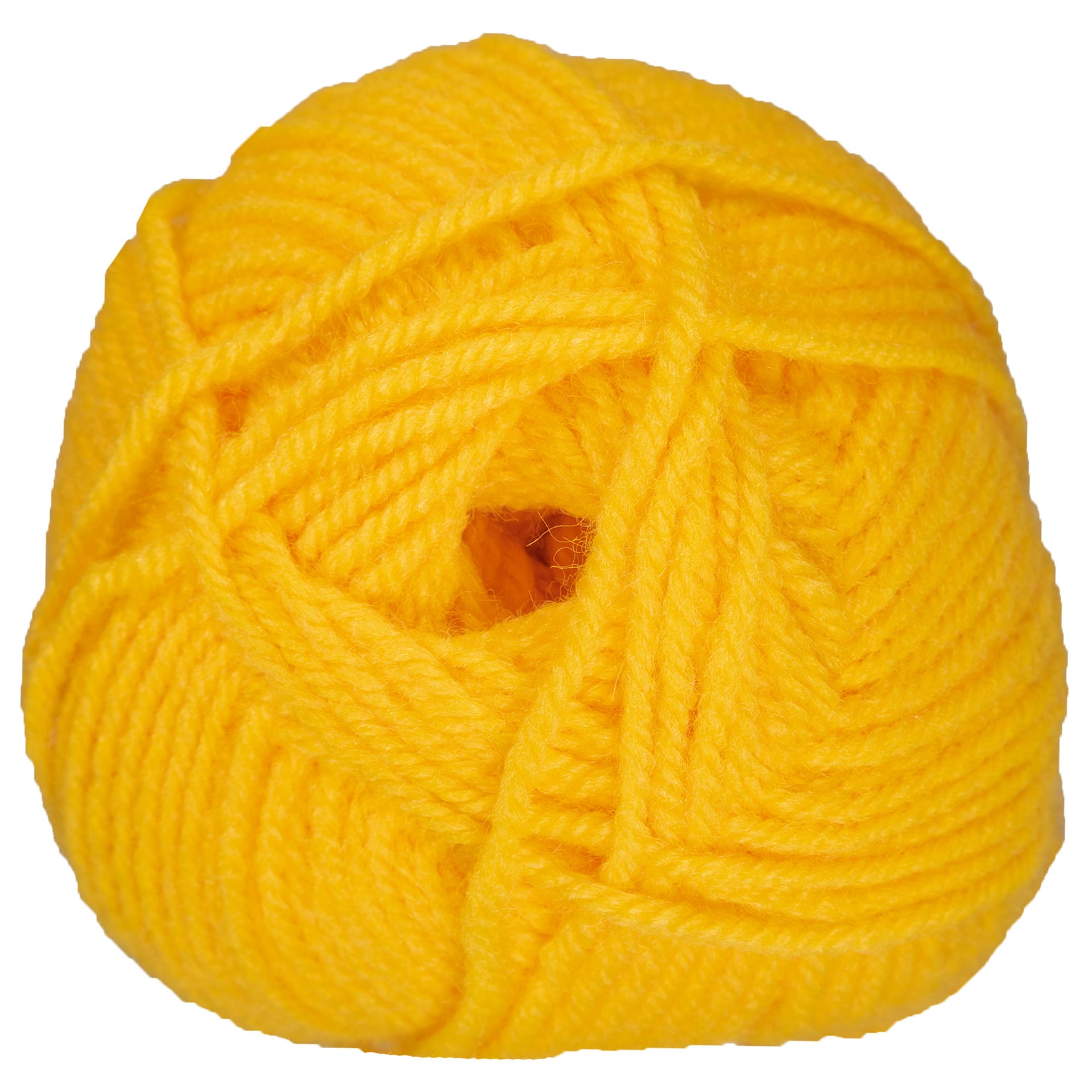 Plymouth Yarn Encore Worsted Yarn - 1382 Bright Yellow - Zoom Image
