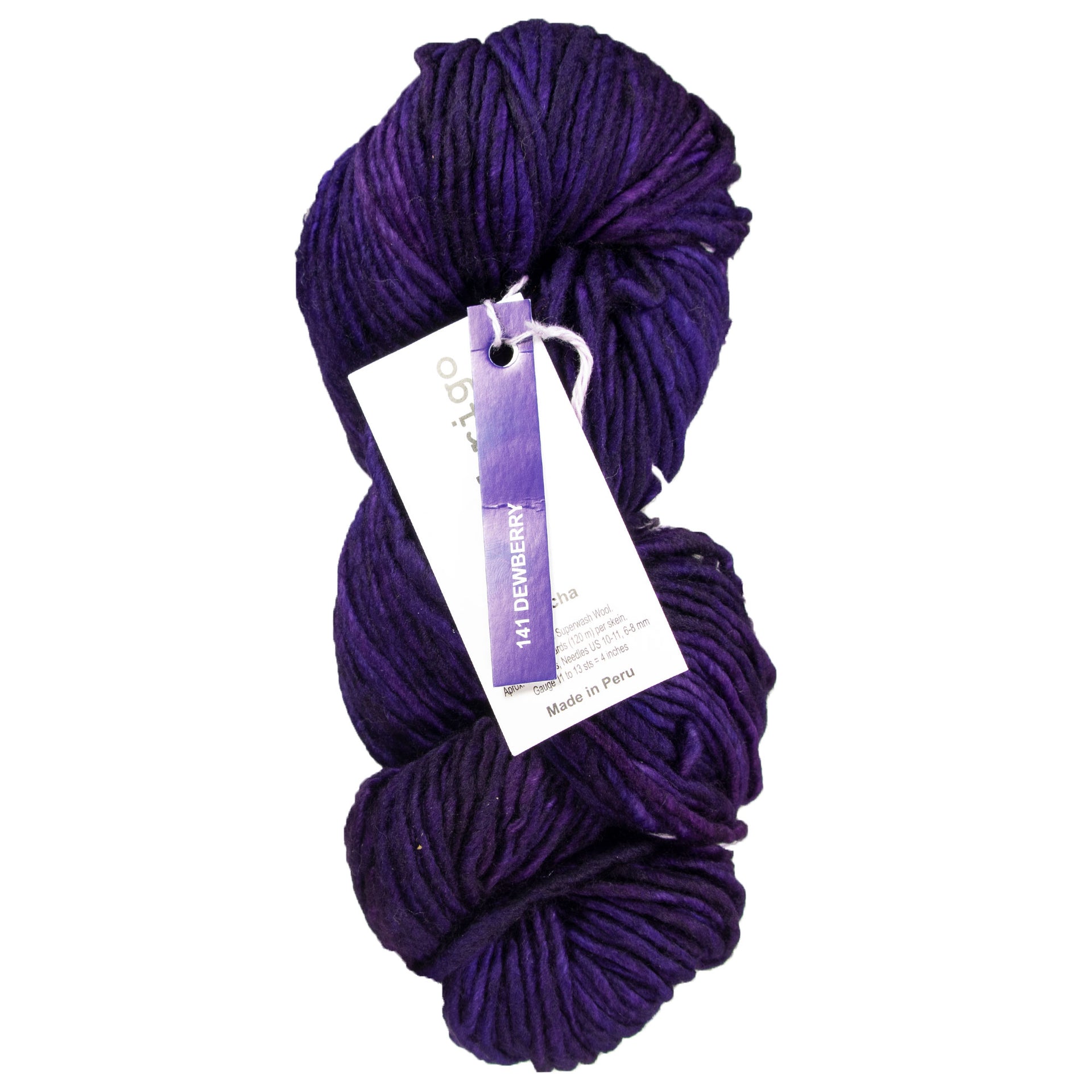 Malabrigo Mecha Yarn - 141 Dewberry - Zoom Image
