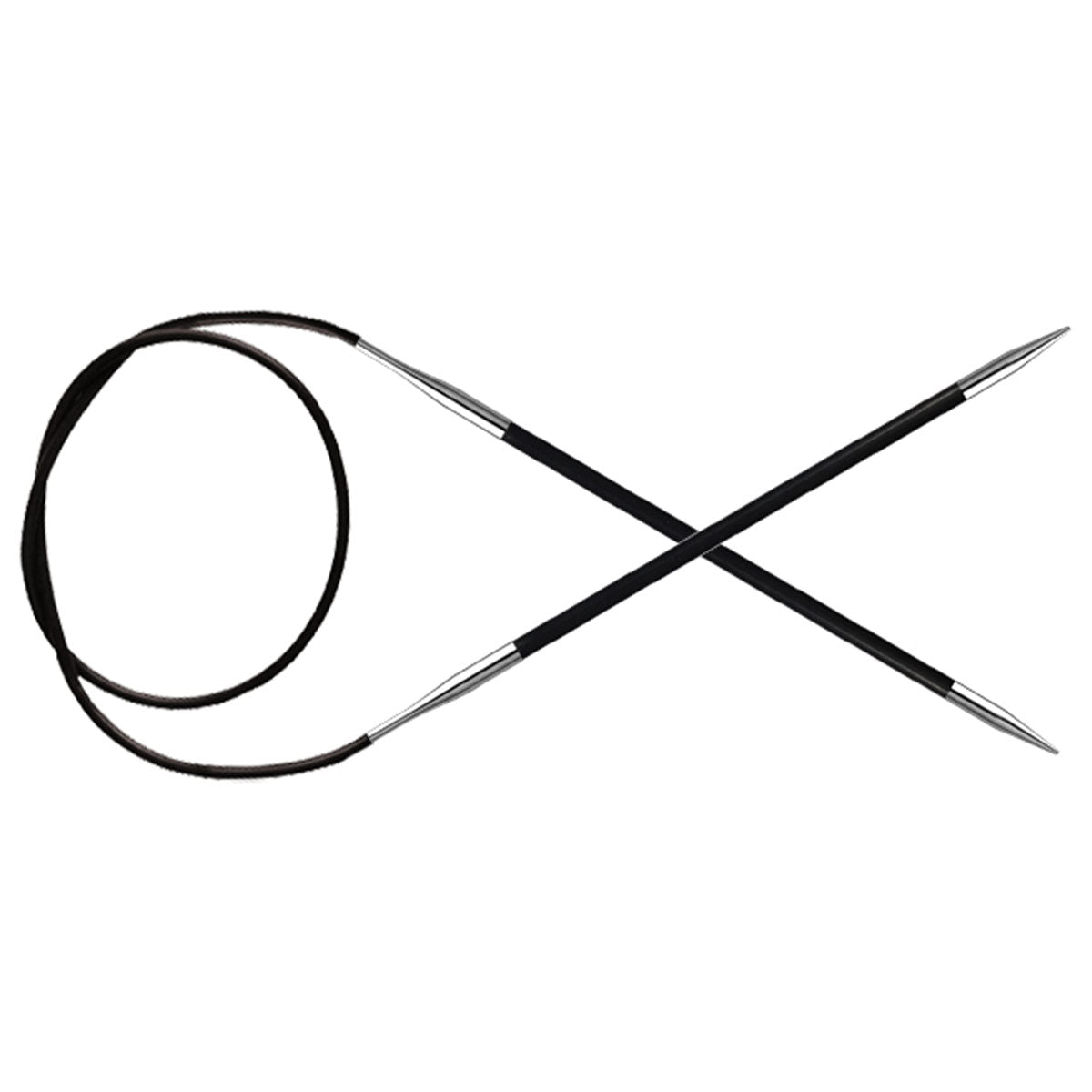 KnitPro Karbonz Circular Needles - US 5 (3.75mm) - 32" - Extra Image
