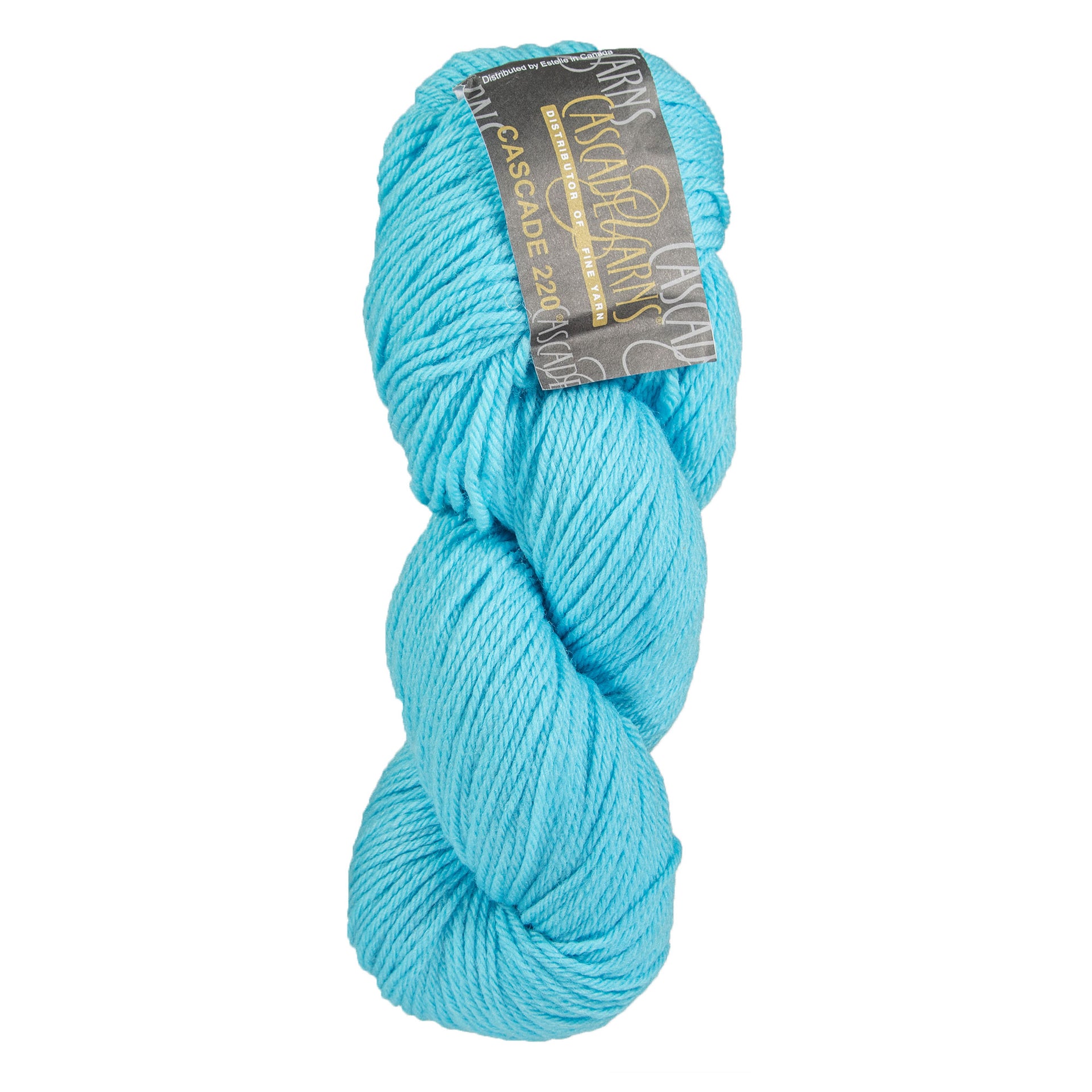 Cascade 220 Yarn - 8951 Aqua - Zoom Image
