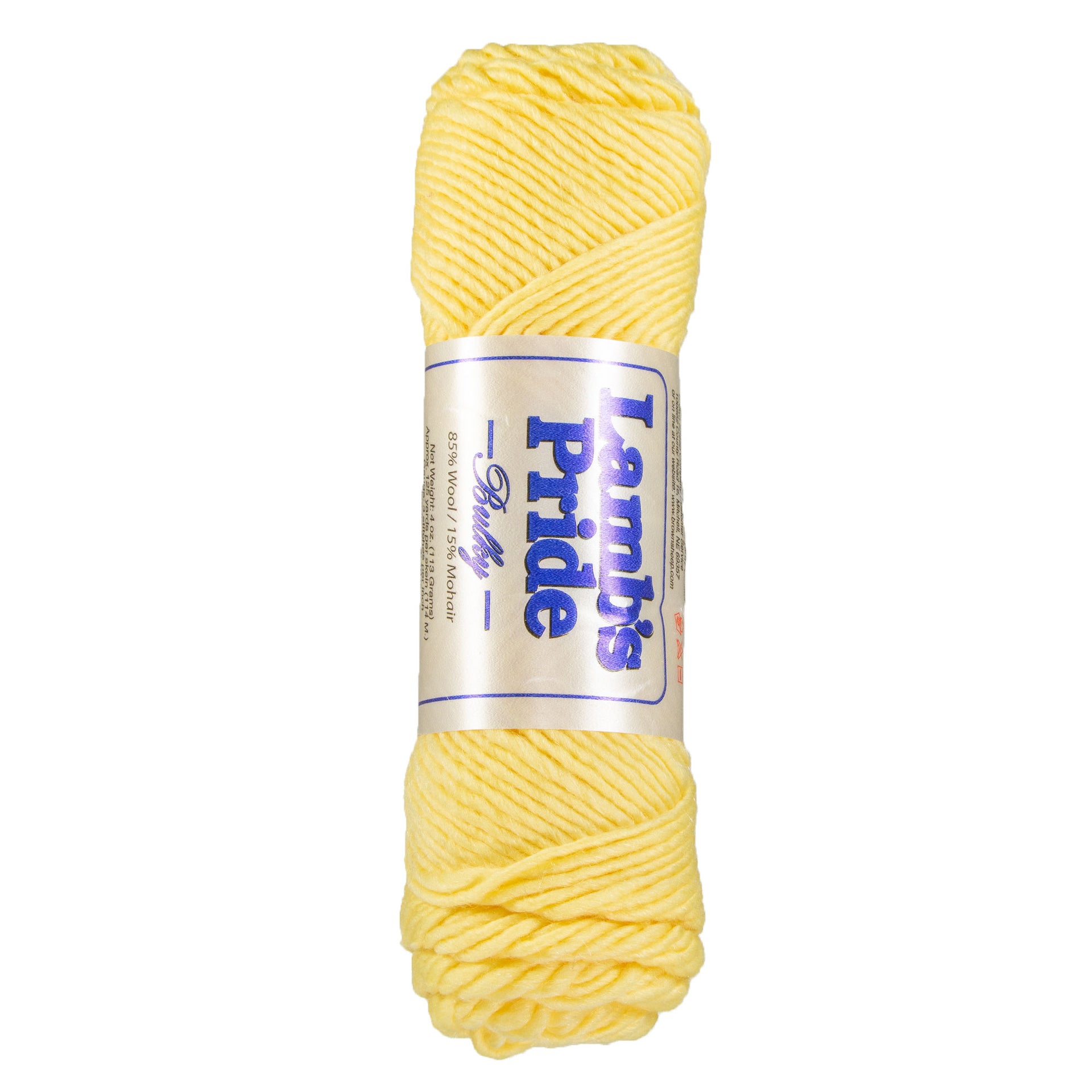 Brown Sheep Lamb's Pride Bulky Yarn - M013 - Sun Yellow - Zoom Image
