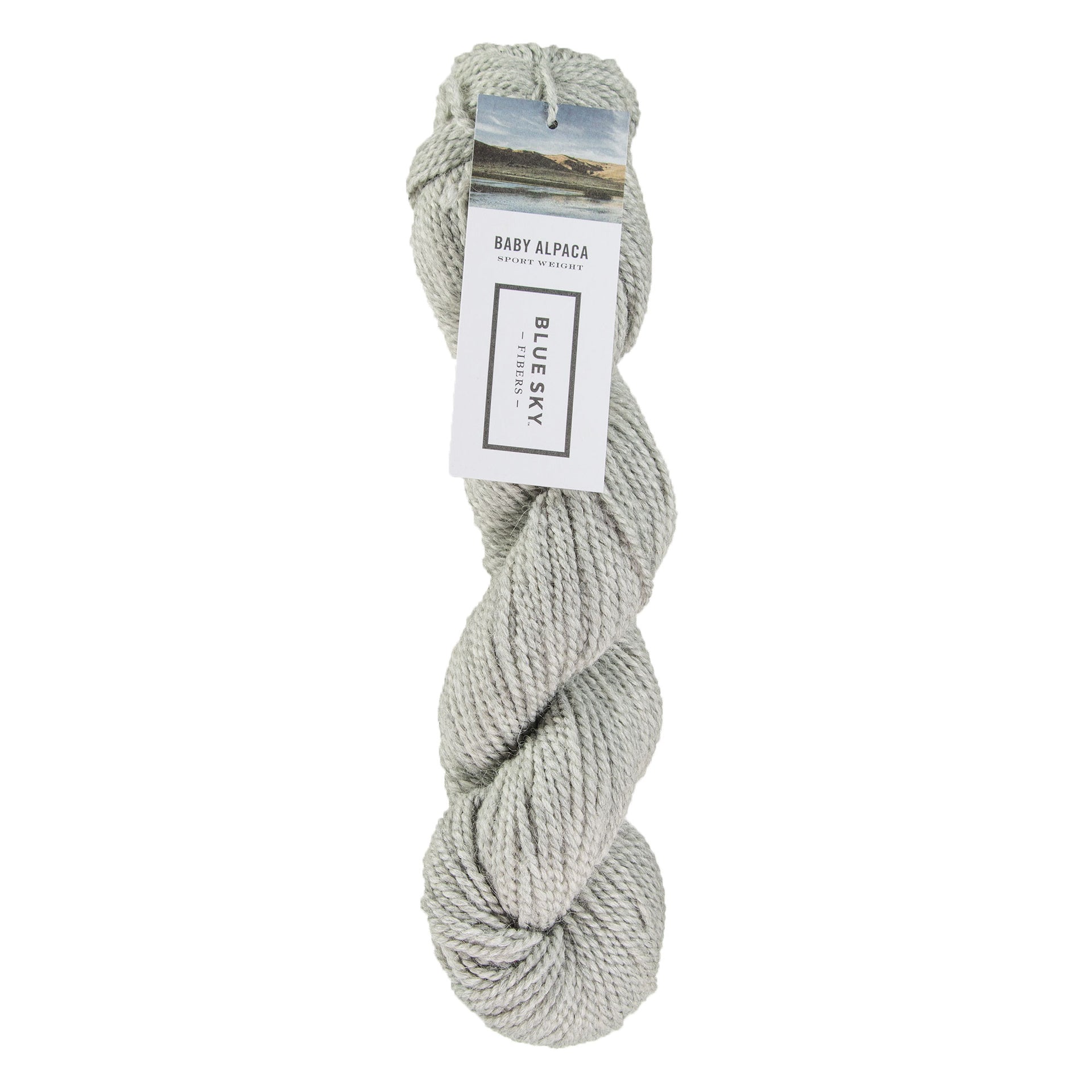 Blue Sky Fibers Baby Alpaca Yarn - 507 - Lt Gray - Zoom Image

