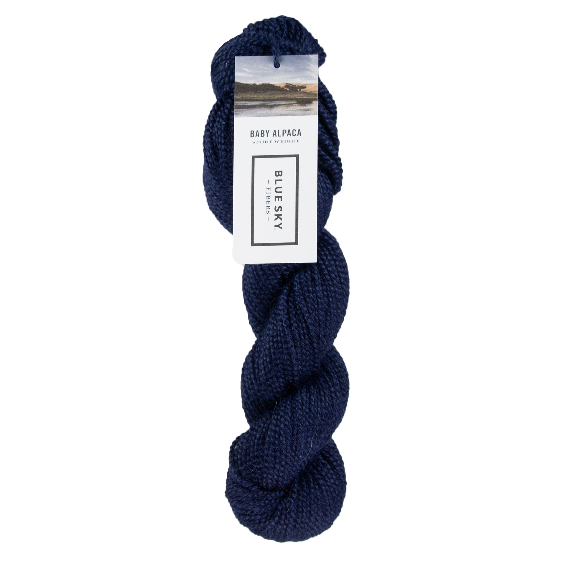 Blue Sky Fibers Baby Alpaca Yarn - 533 - Navy Blue - Zoom Image
