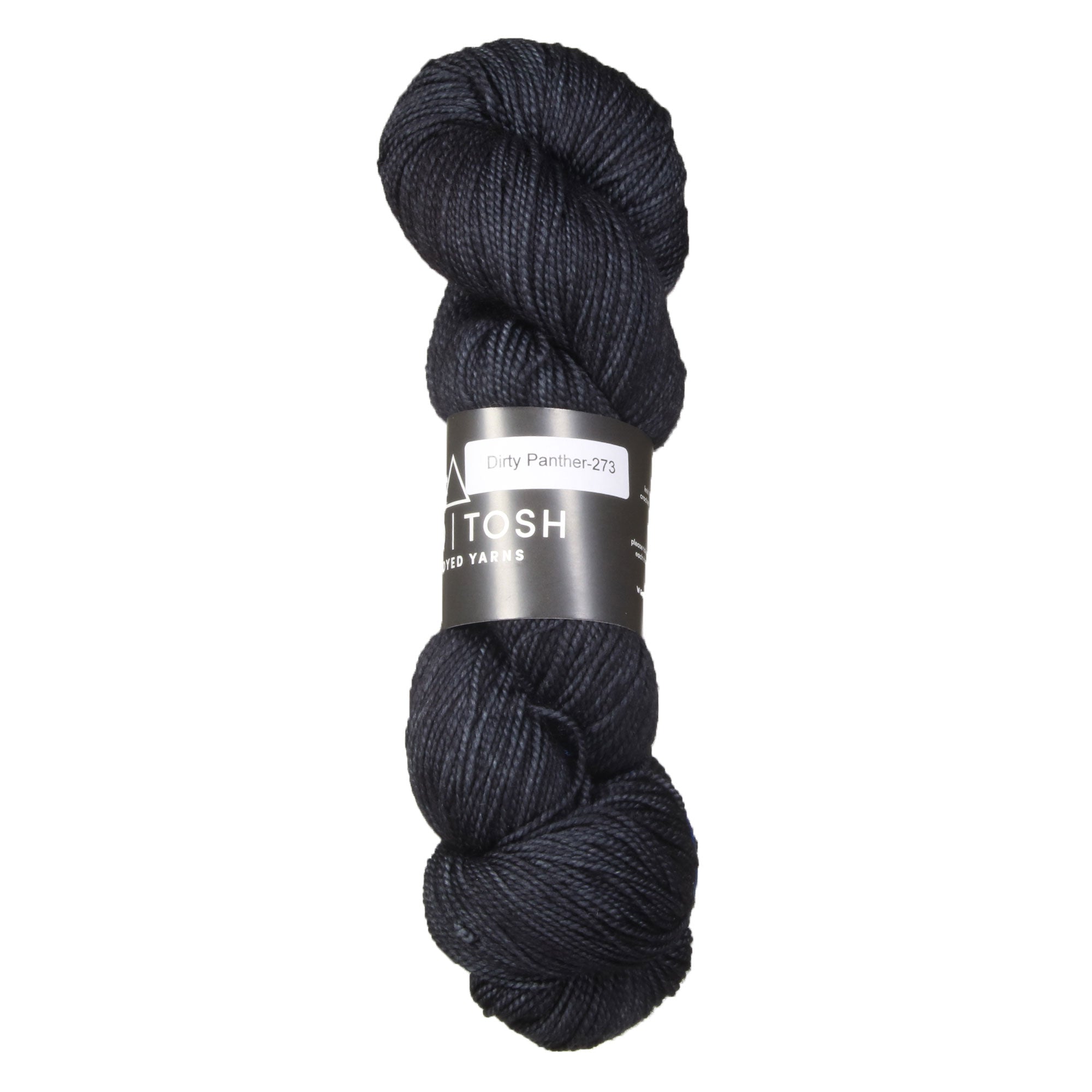 Madelinetosh Tosh Sock Yarn - Dirty Panther - Zoom Image