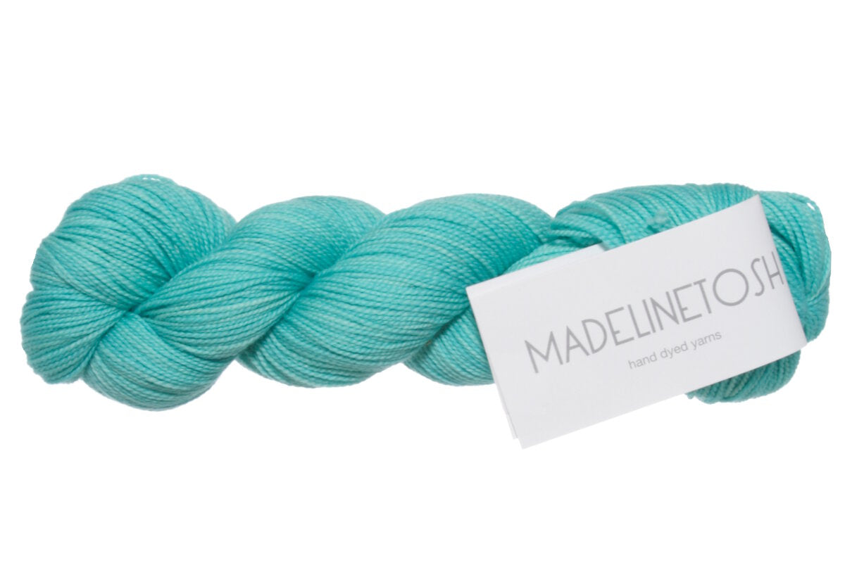 Madelinetosh Tosh Sock Yarn - Button Jar Blue - Extra Image
