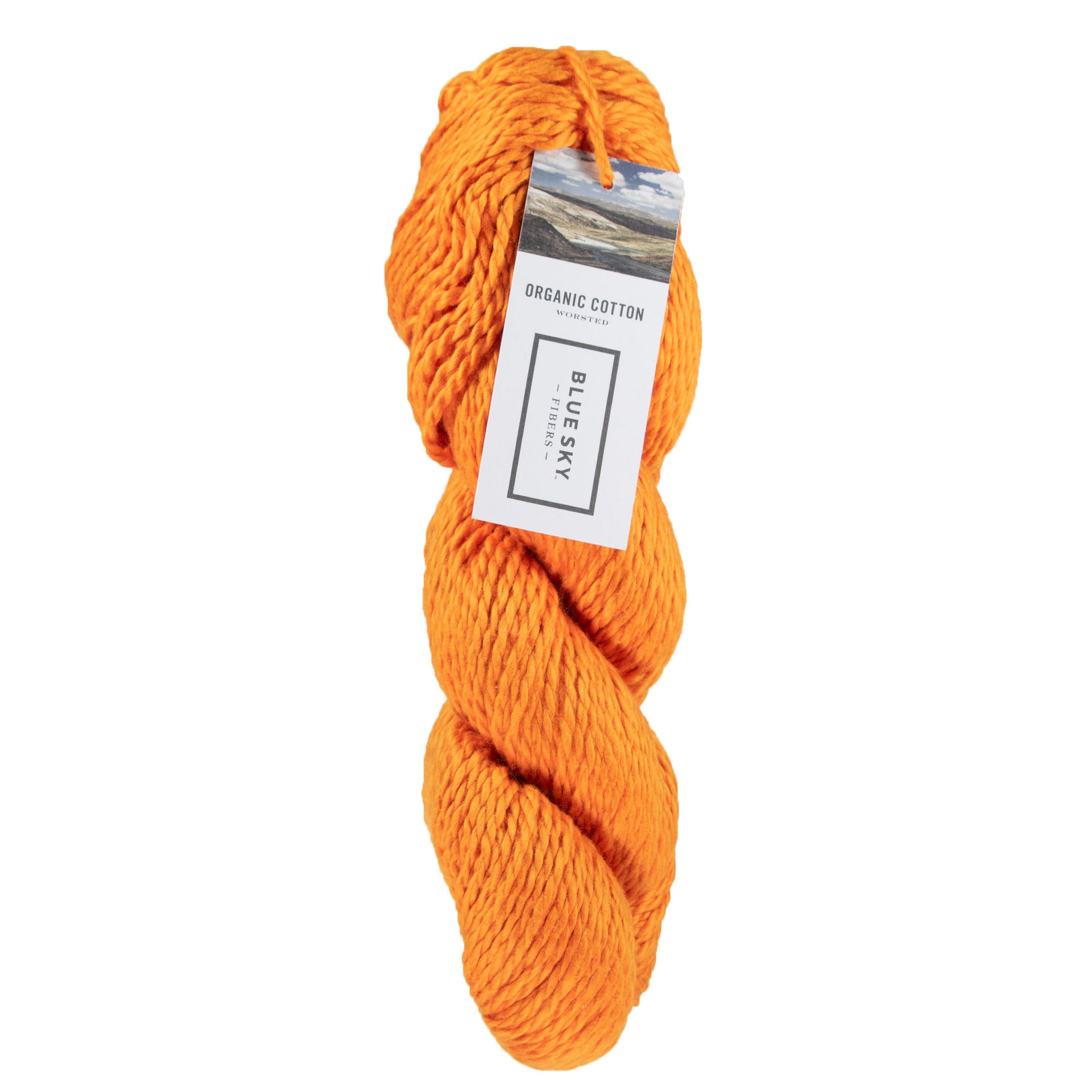Blue Sky Fibers Organic Cotton Yarn - 601 - Poppy - Zoom Image
