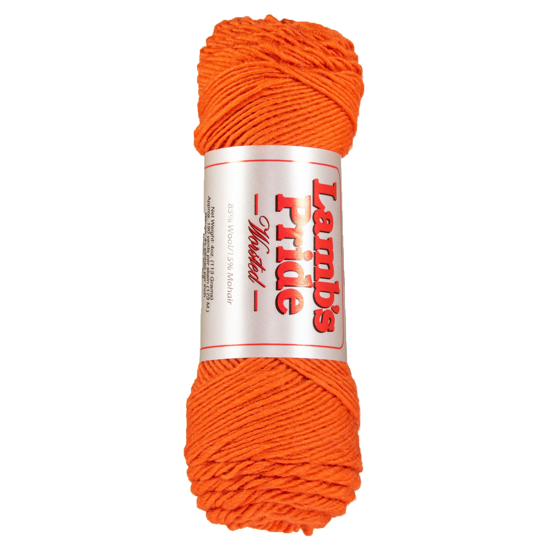 Brown Sheep Lamb's Pride Worsted Yarn - M110 Orange You Glad - Zoom Image
