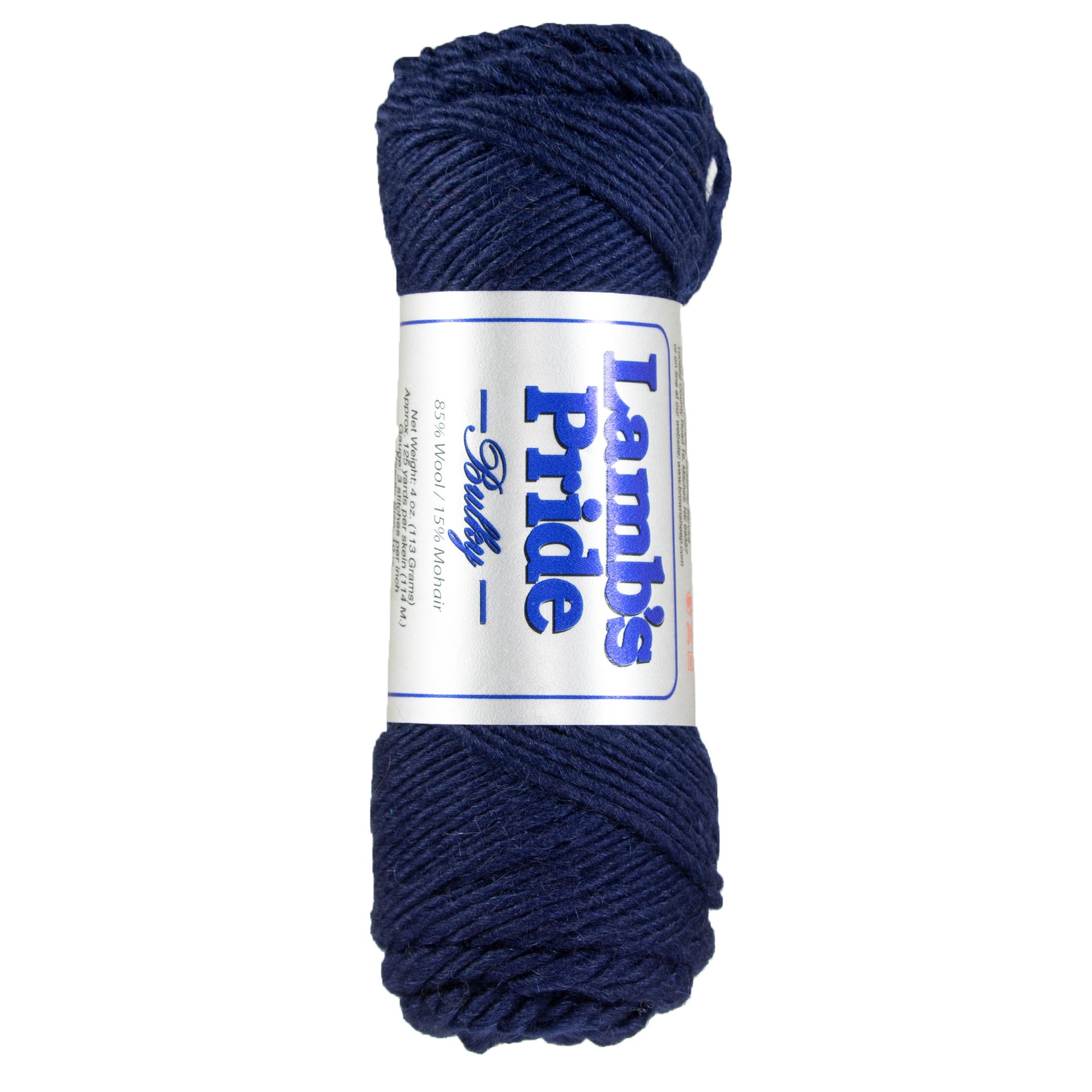 Brown Sheep Lamb's Pride Bulky Yarn - M127 - Navy Sailor - Zoom Image
