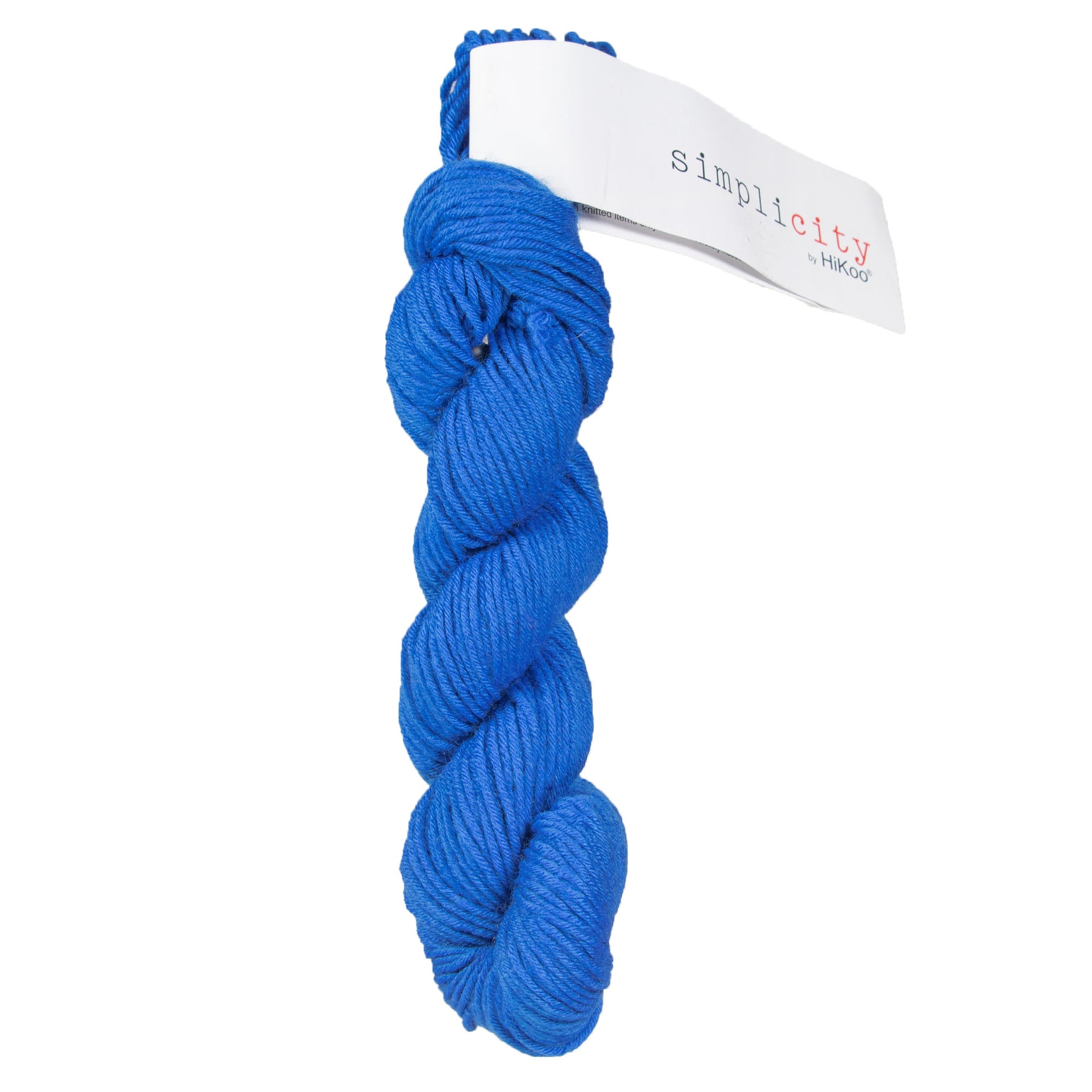 HiKoo Simplicity Yarn - 029 Royal - Zoom Image
