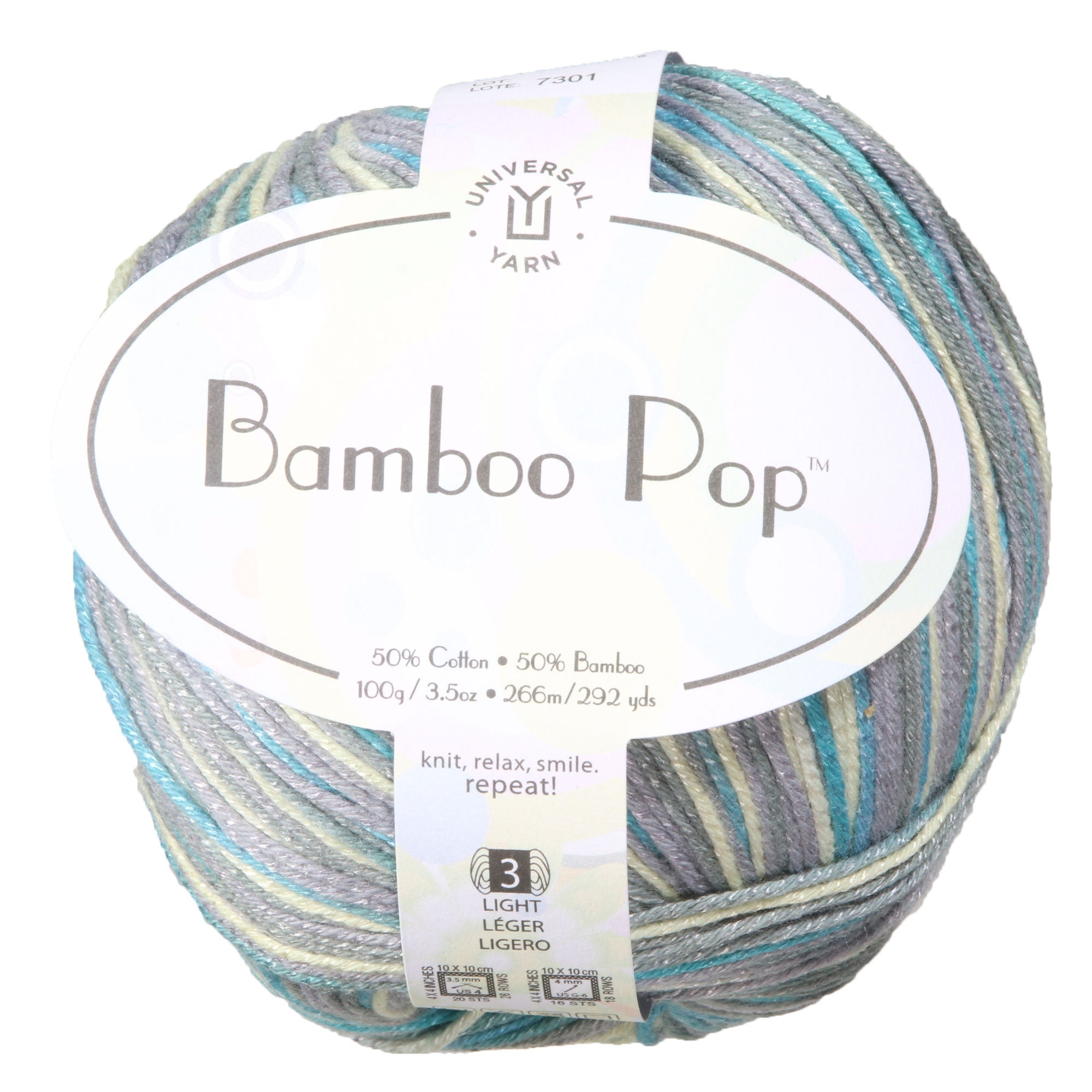 Universal Yarn Bamboo Pop Yarn - 211 Frosty Morning - Zoom Image