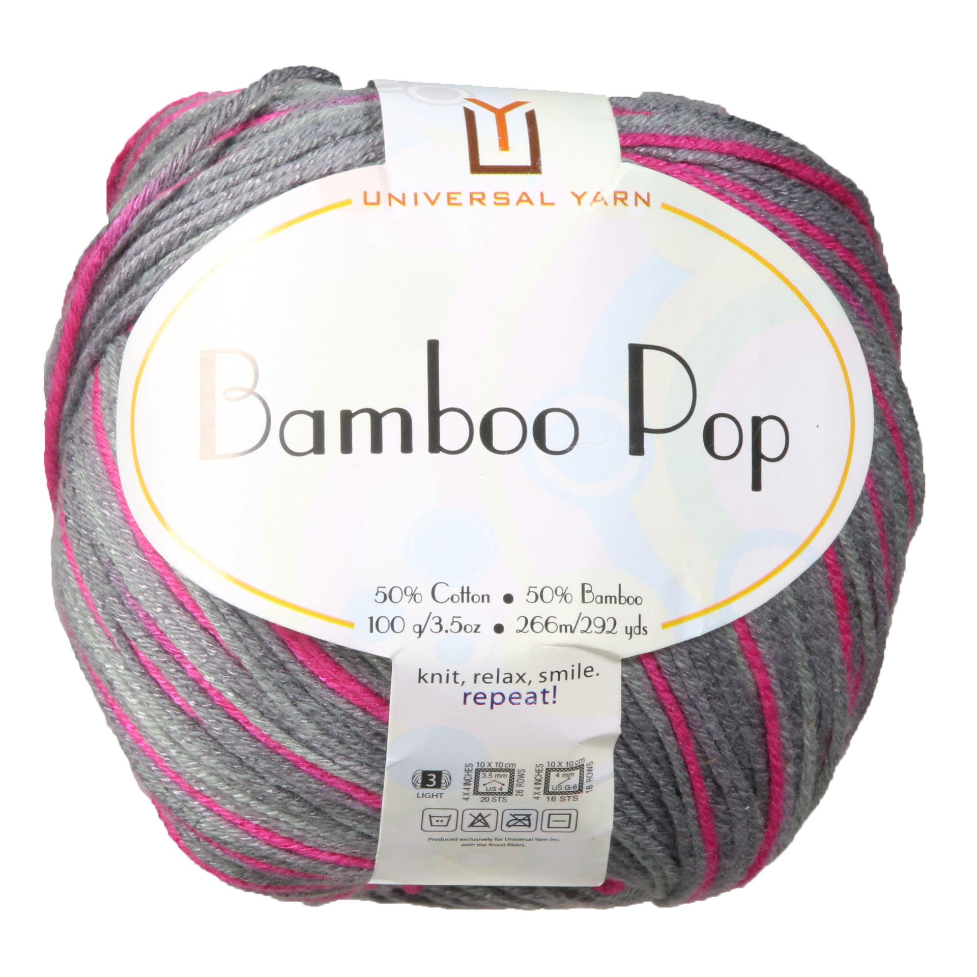 Universal Yarn Bamboo Pop Yarn - 212 Bright Spot - Zoom Image
