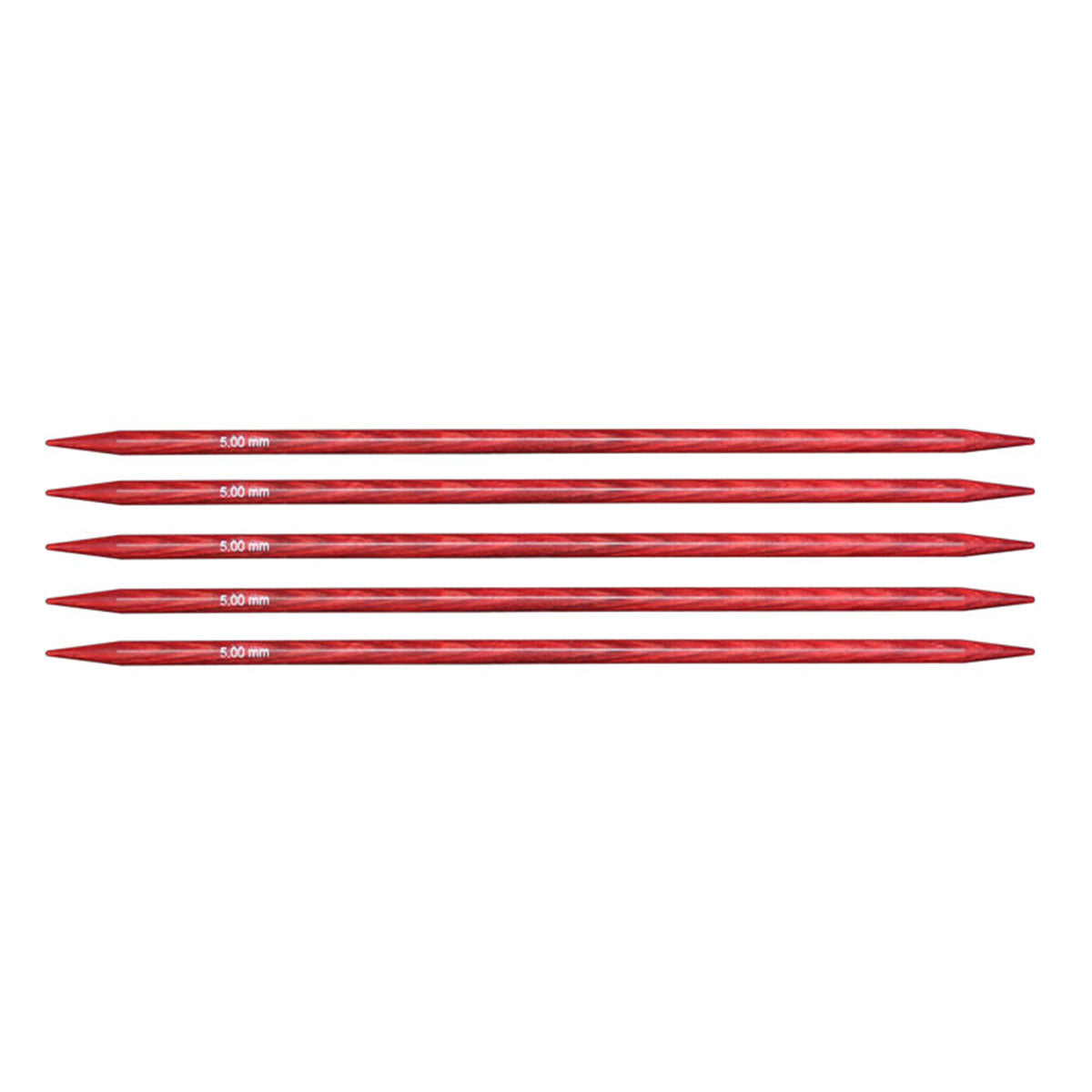 KnitPro Dreamz Double Point Needles - US 8 - 6" (5.0mm) Cherry Blossom - Extra Image
