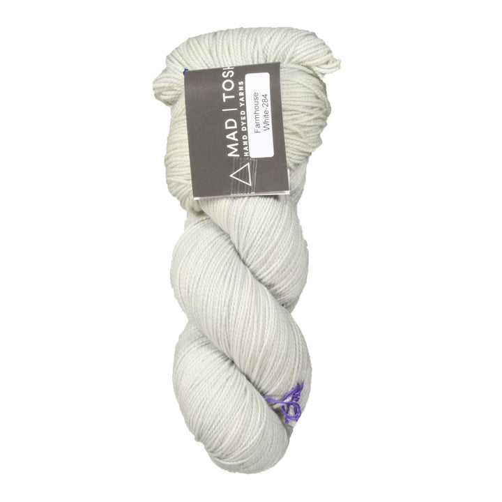 Madelinetosh Tosh Sock Yarn - Farmhouse White - Zoom Image
