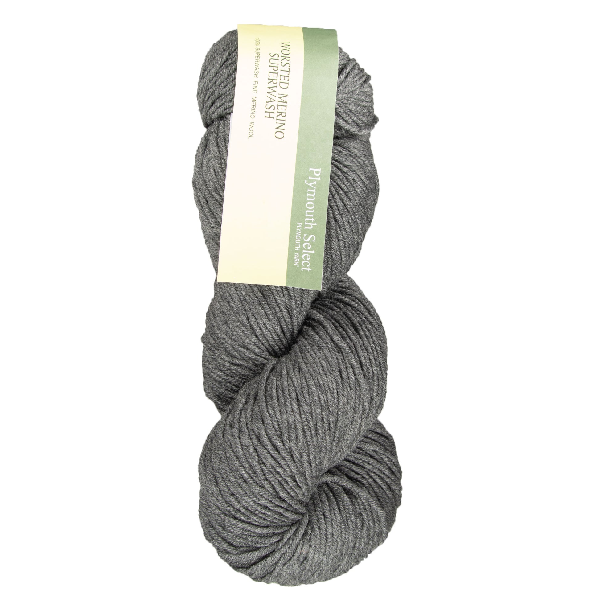 Plymouth Yarn Worsted Merino Superwash Yarn - 67 Medium Charcoal - Zoom Image
