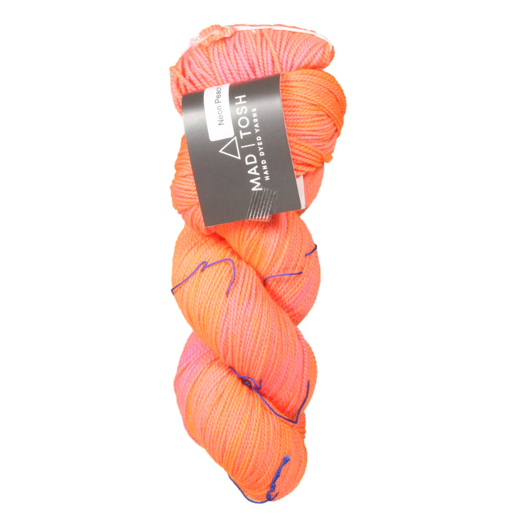 Madelinetosh Tosh Sock Yarn - Neon Peach - Zoom Image