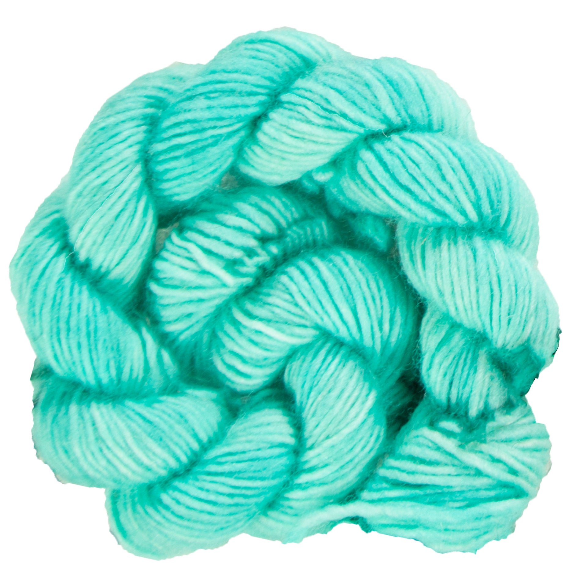 Madelinetosh Unicorn Tails Yarn - Button Jar Blue - Zoom Image
