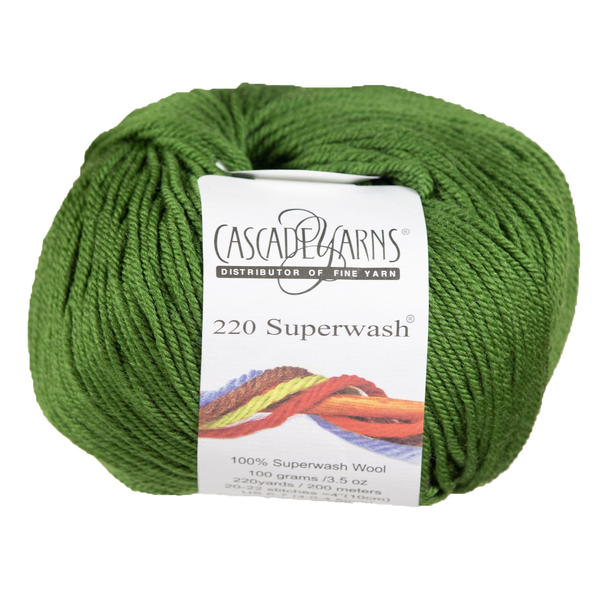 Cascade Yarns 220 Superwash Yarn - 0208 Treetop - Zoom Image

