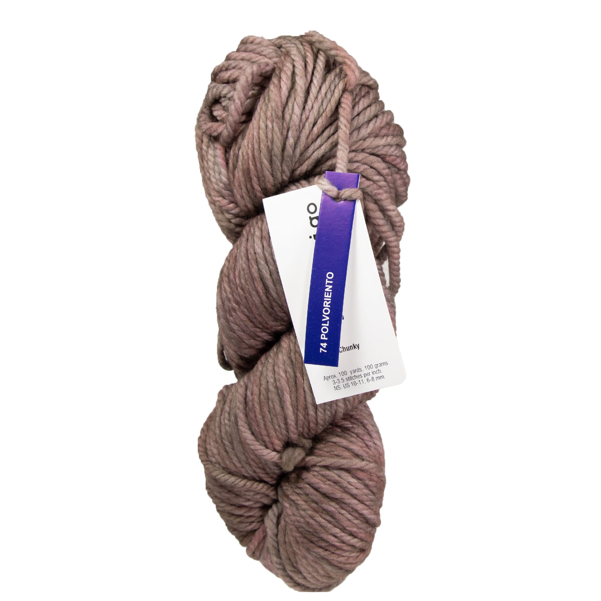 Malabrigo Chunky Yarn - 074 Polvoriento - Zoom Image
