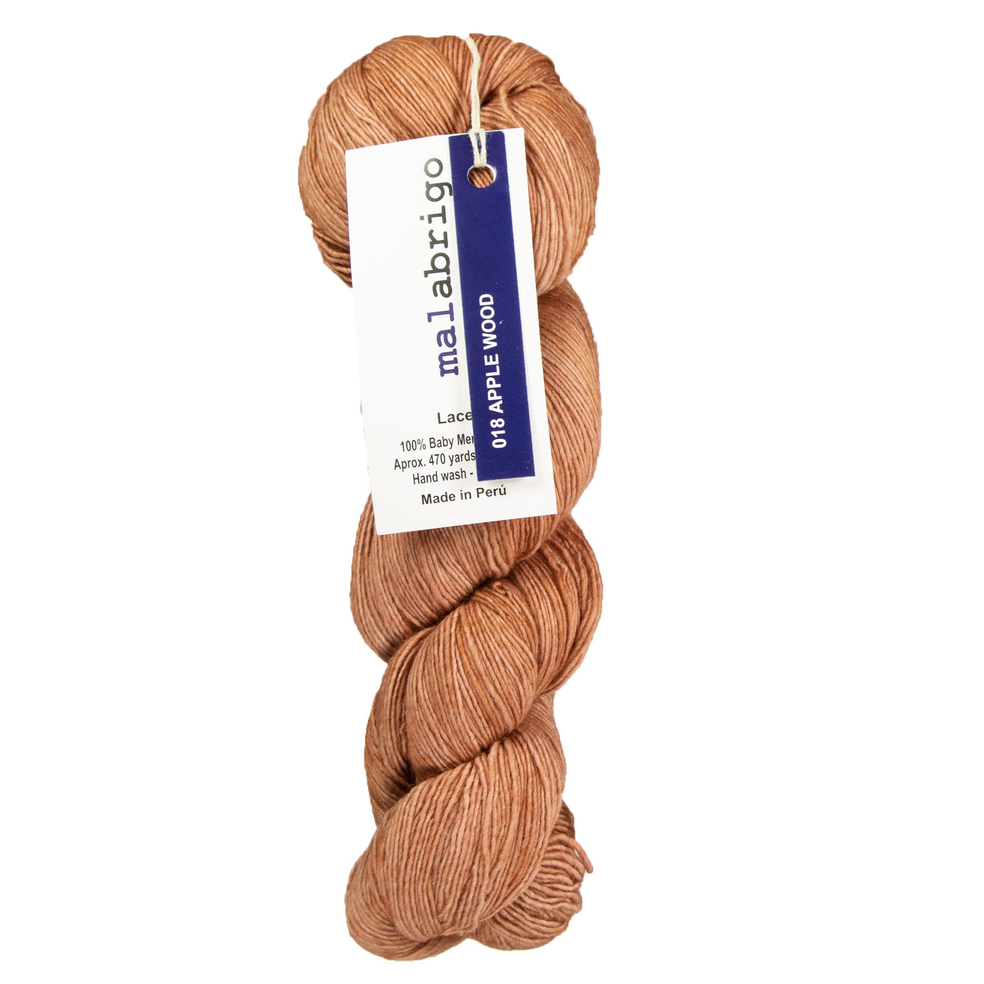 Malabrigo Lace Yarn - 018 Applewood - Zoom Image
