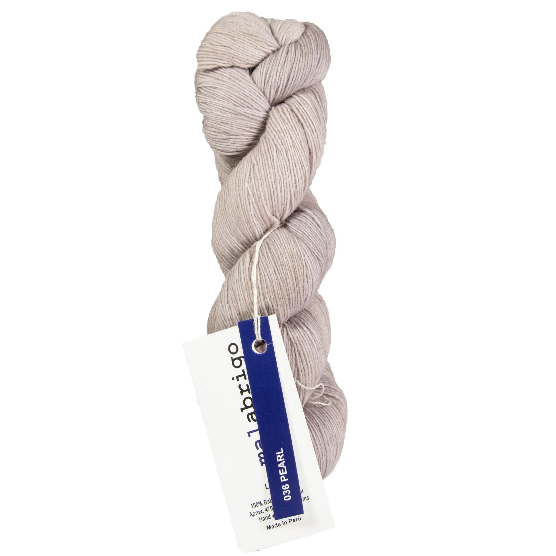 Malabrigo Lace Yarn - 036 Pearl - Zoom Image
