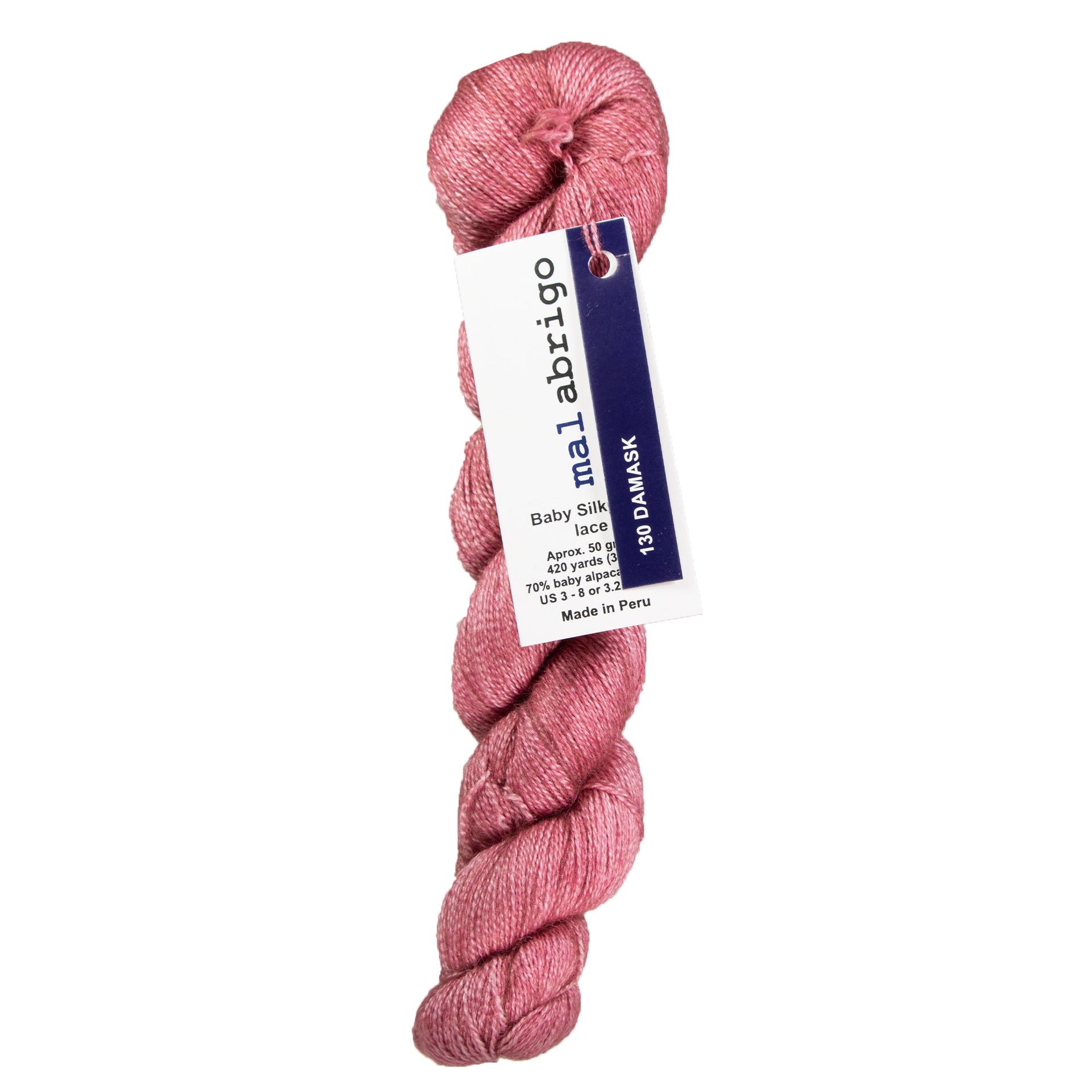 Malabrigo Silkpaca Yarn - 130 Damask - Zoom Image
