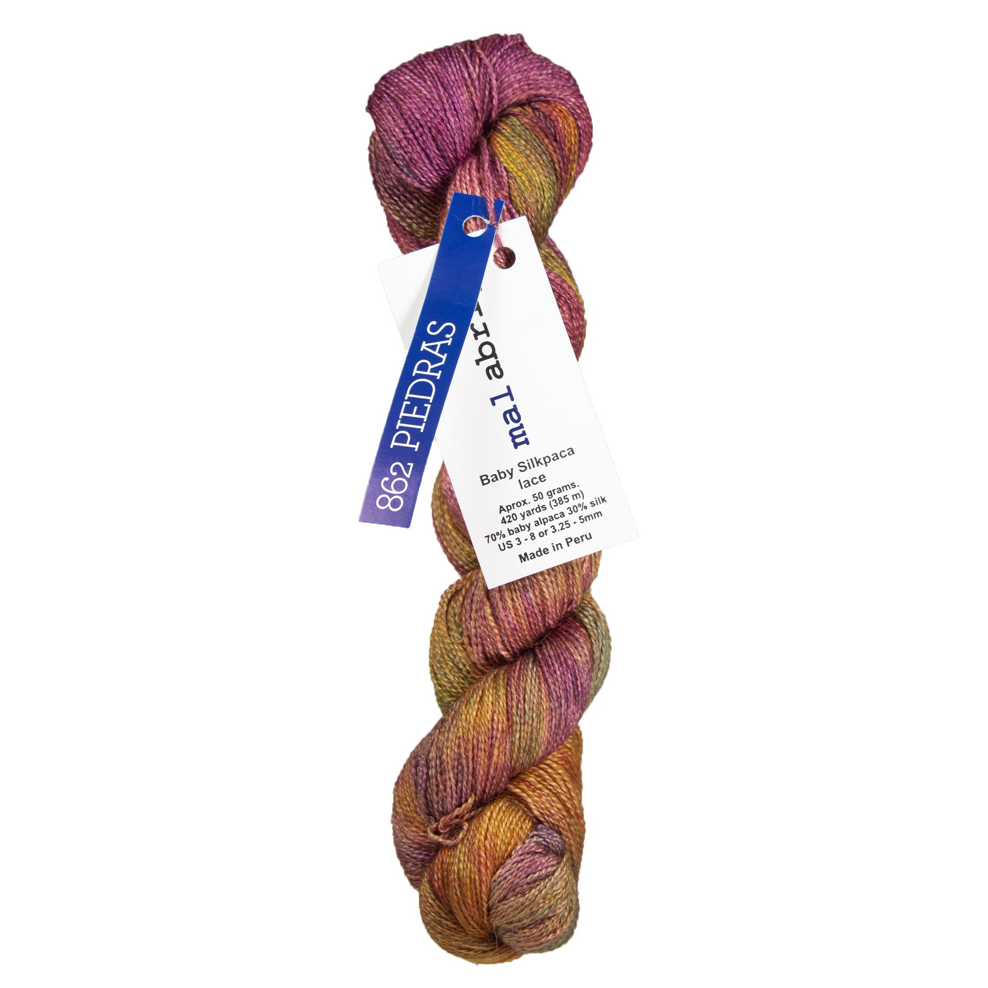 Malabrigo Silkpaca Yarn - 862 Piedras - Zoom Image
