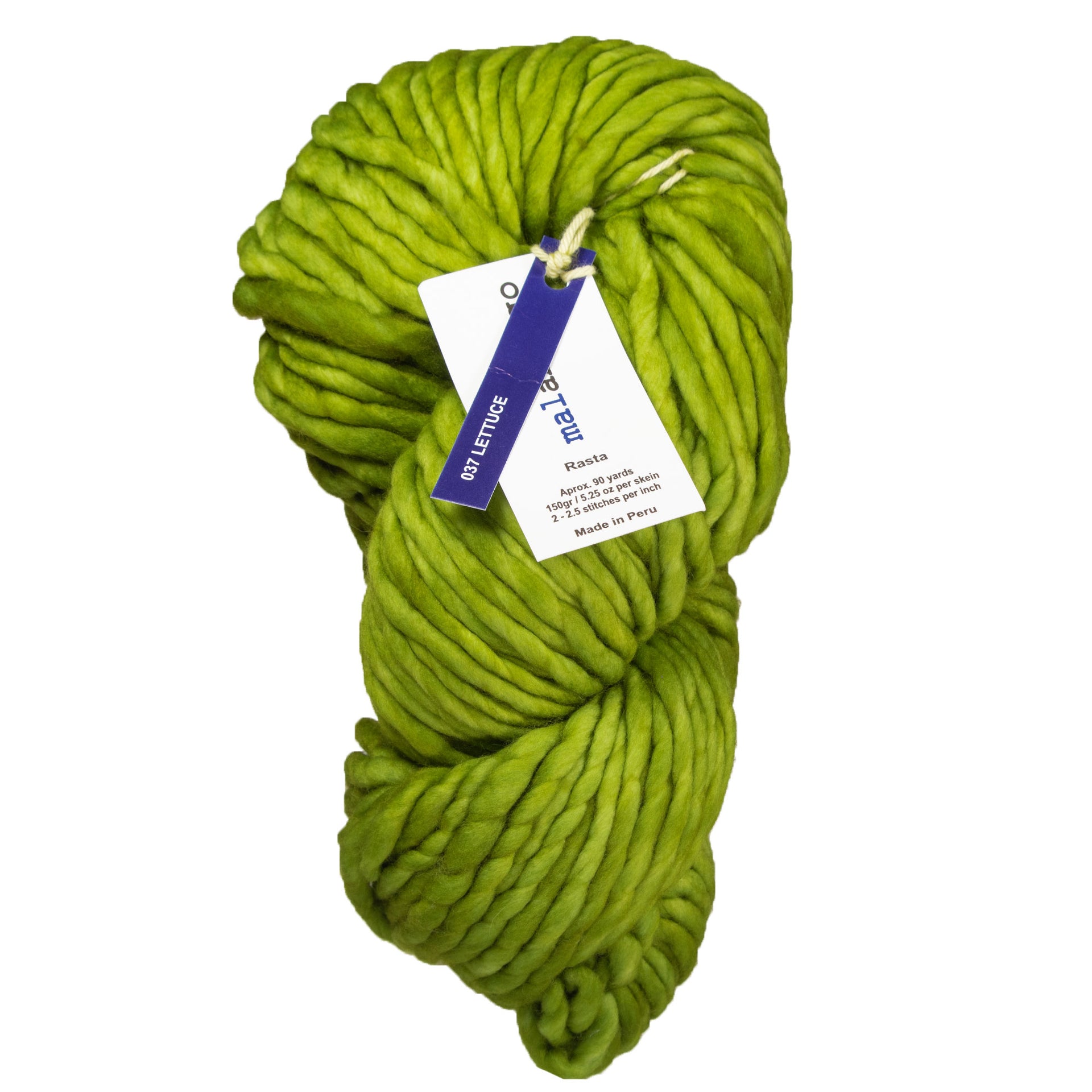 Malabrigo Rasta Yarn - 037 Lettuce - Zoom Image
