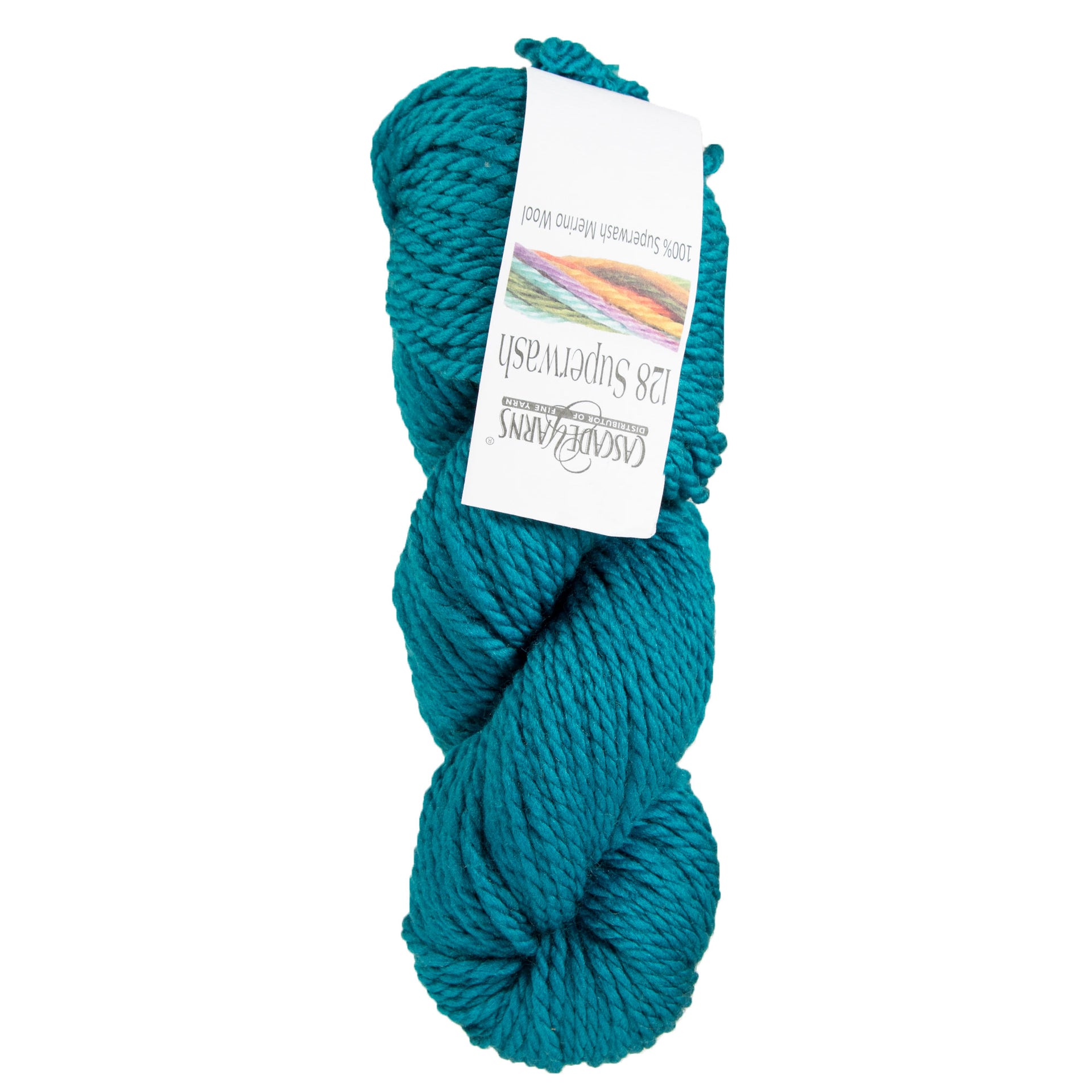 Cascade Yarns 128 Superwash Yarn - 210 Deep Ocean - Zoom Image
