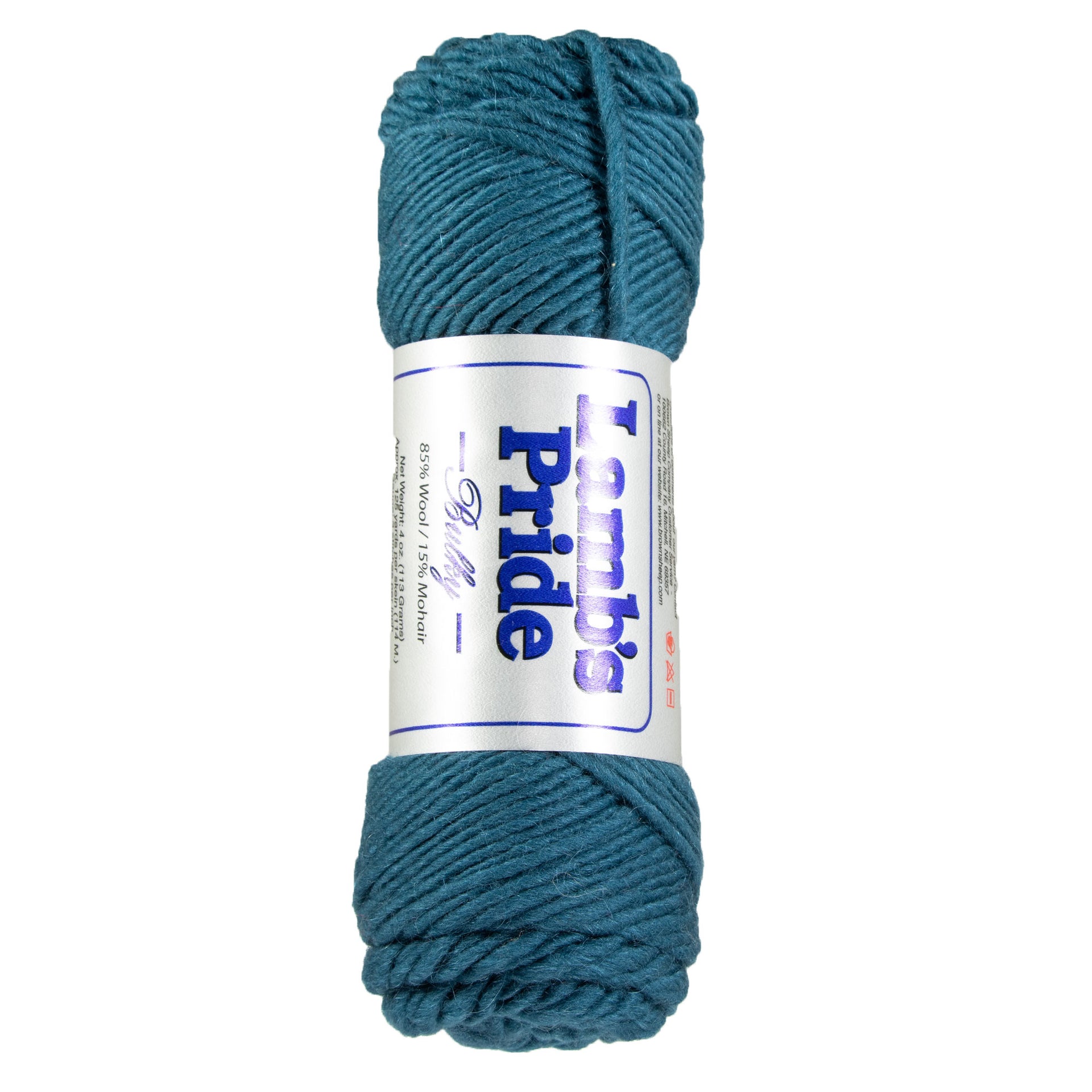 Brown Sheep Lamb's Pride Bulky Yarn - M126 - Jaded Lagoon - Zoom Image
