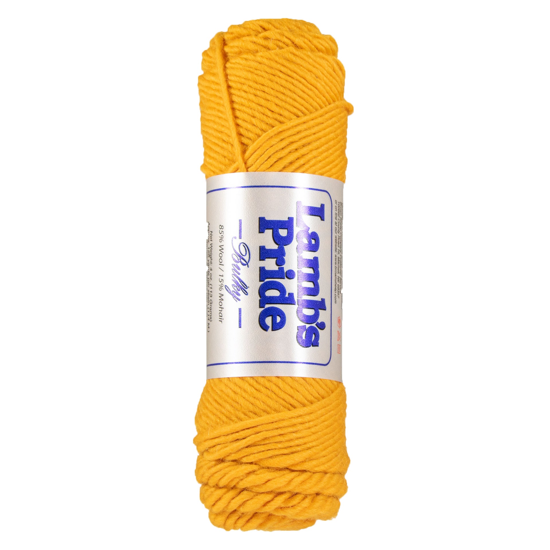 Brown Sheep Lamb's Pride Bulky Yarn - M174 - Wild Mustard - Zoom Image
