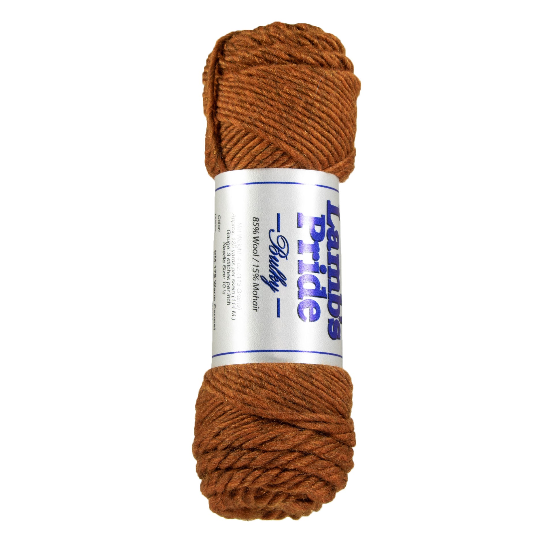 Brown Sheep Lamb's Pride Bulky Yarn - M178 - Warm Carmel - Zoom Image
