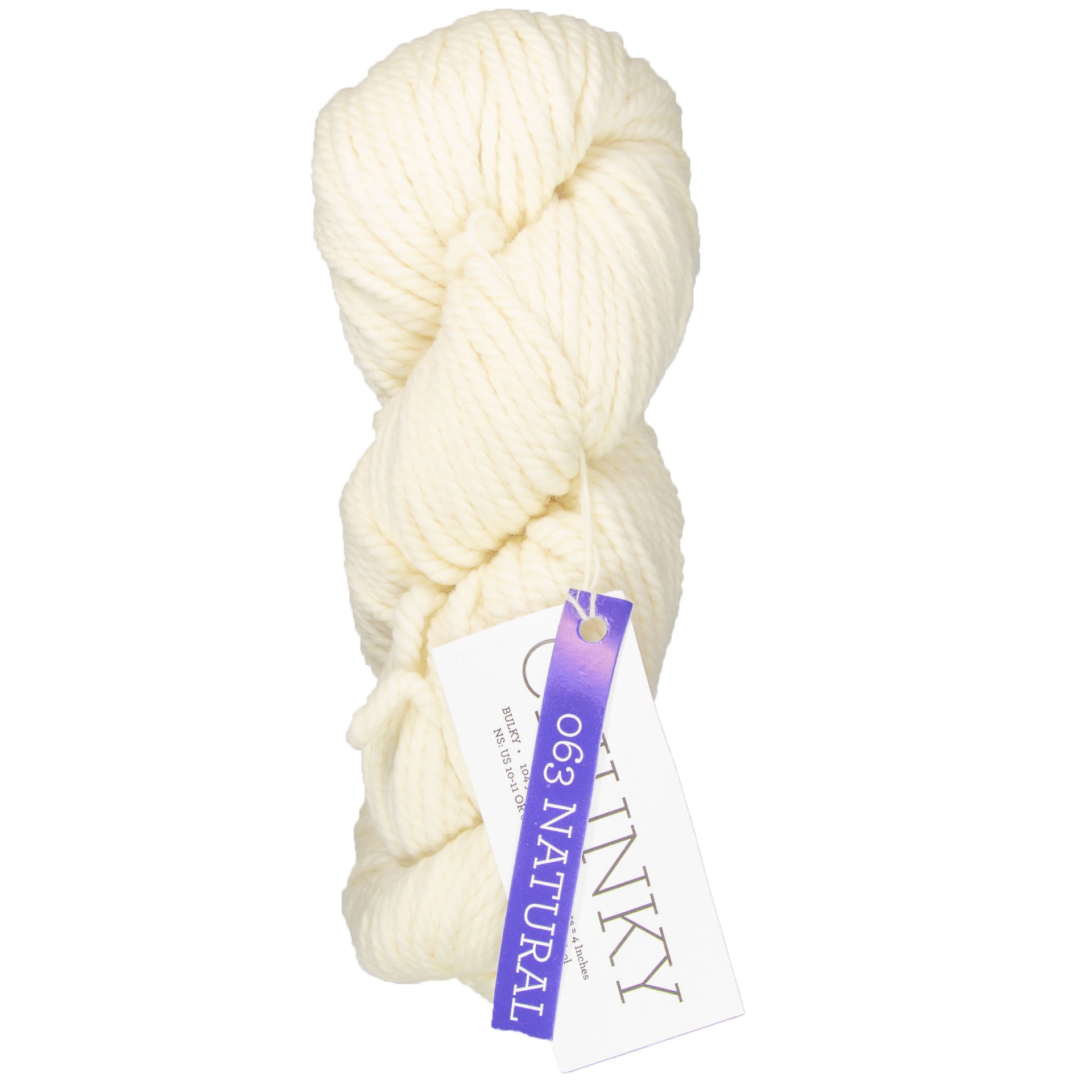 Malabrigo Chunky Yarn - 063 Natural - Zoom Image
