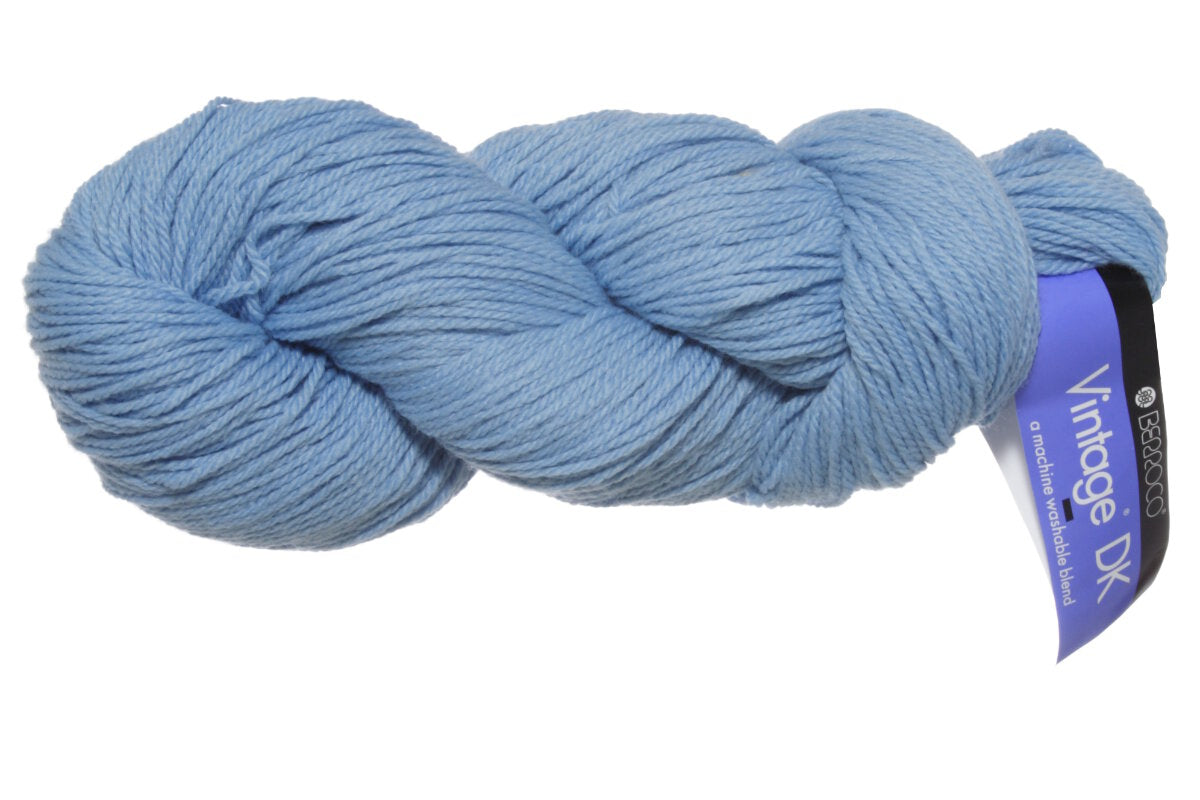 Berroco Vintage DK Yarn - 2132 Sky Blue - Extra Image
