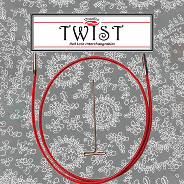 ChiaoGoo TWIST Red Cables Needles - 22"/55cm [L] - Zoom Image