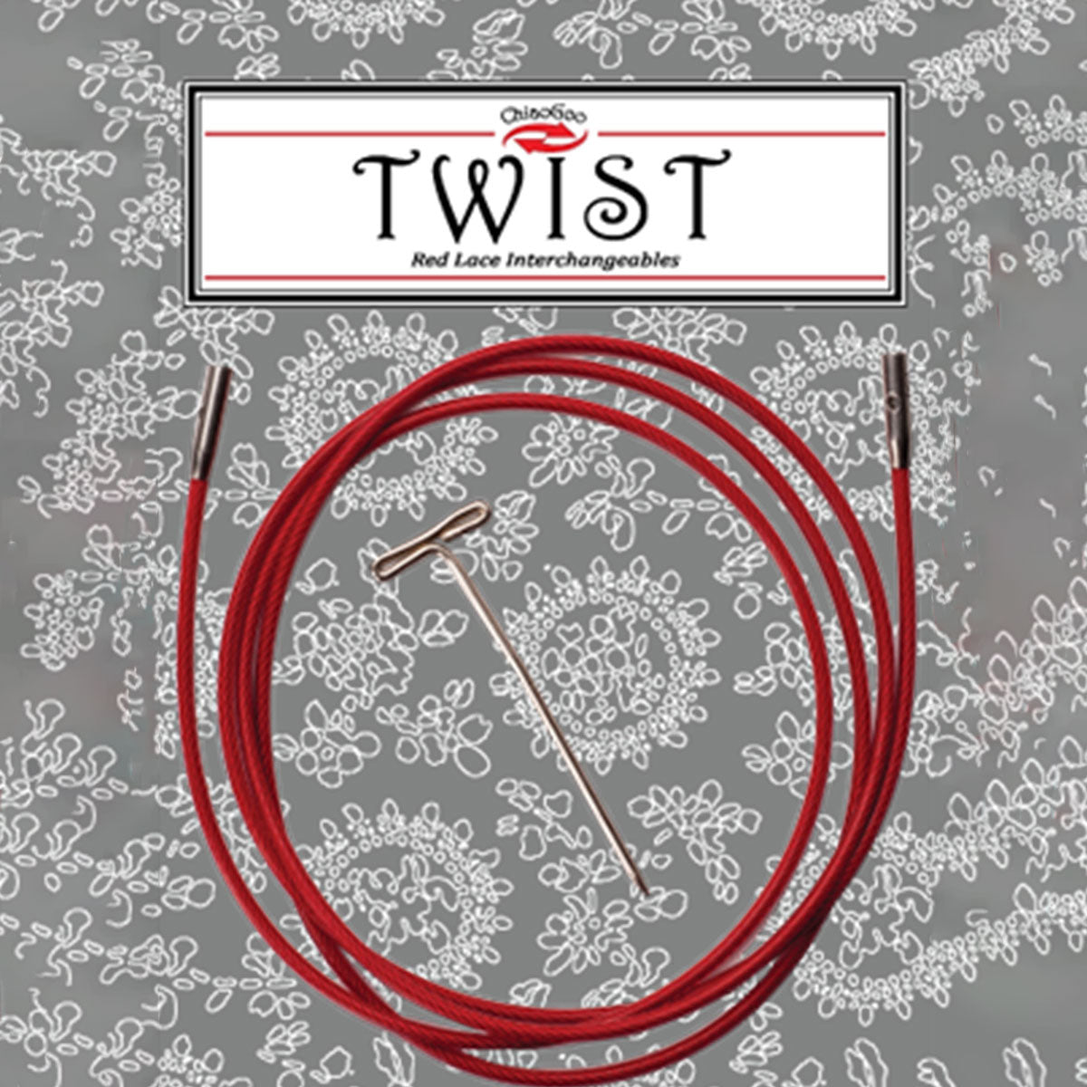 ChiaoGoo TWIST Red Cables Needles - 37"/93cm [L] - Extra Image