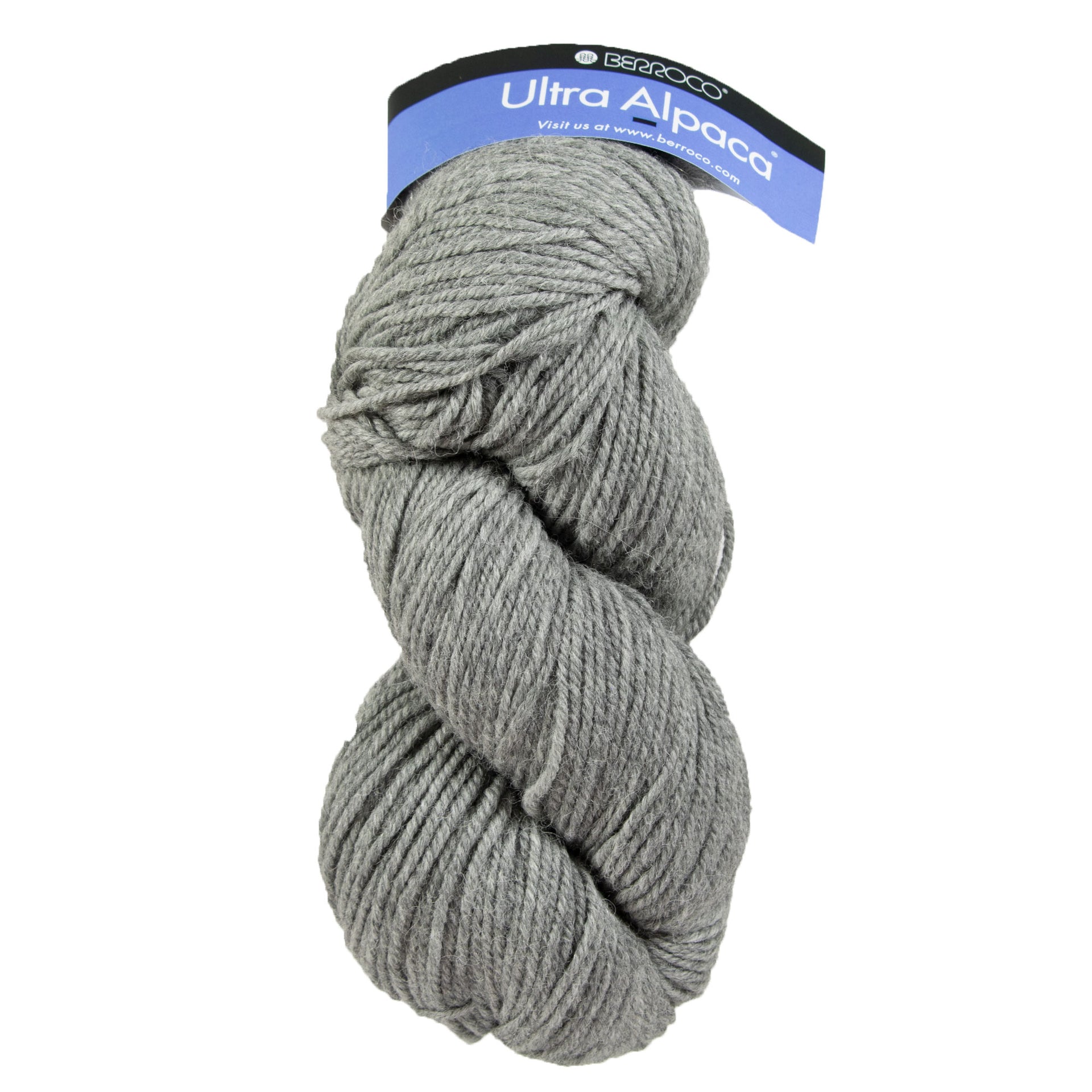Berroco Ultra Alpaca Yarn - 6206 Light Grey - Zoom Image
