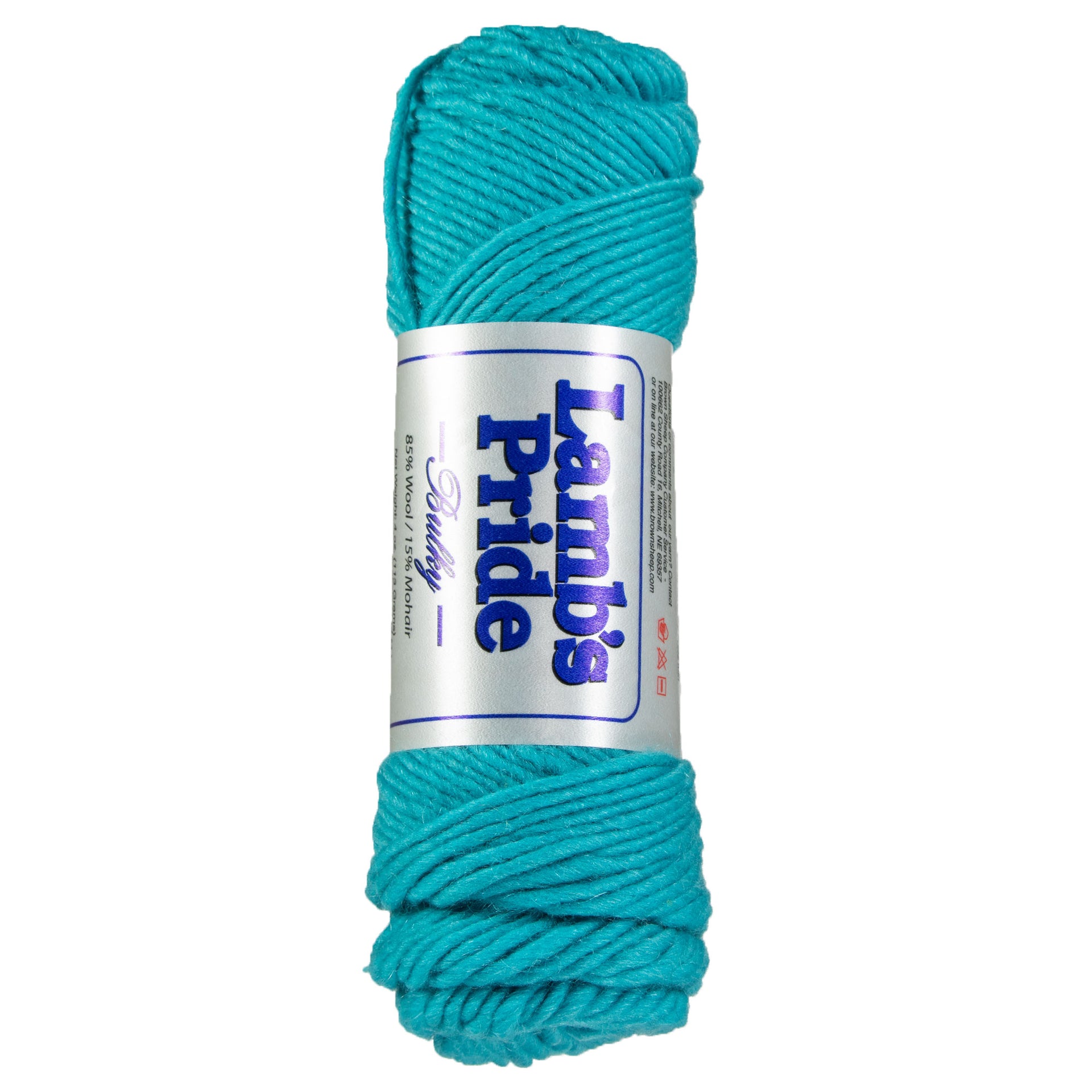 Brown Sheep Lamb's Pride Bulky Yarn - M149 - Hawaiian Teal - Zoom Image
