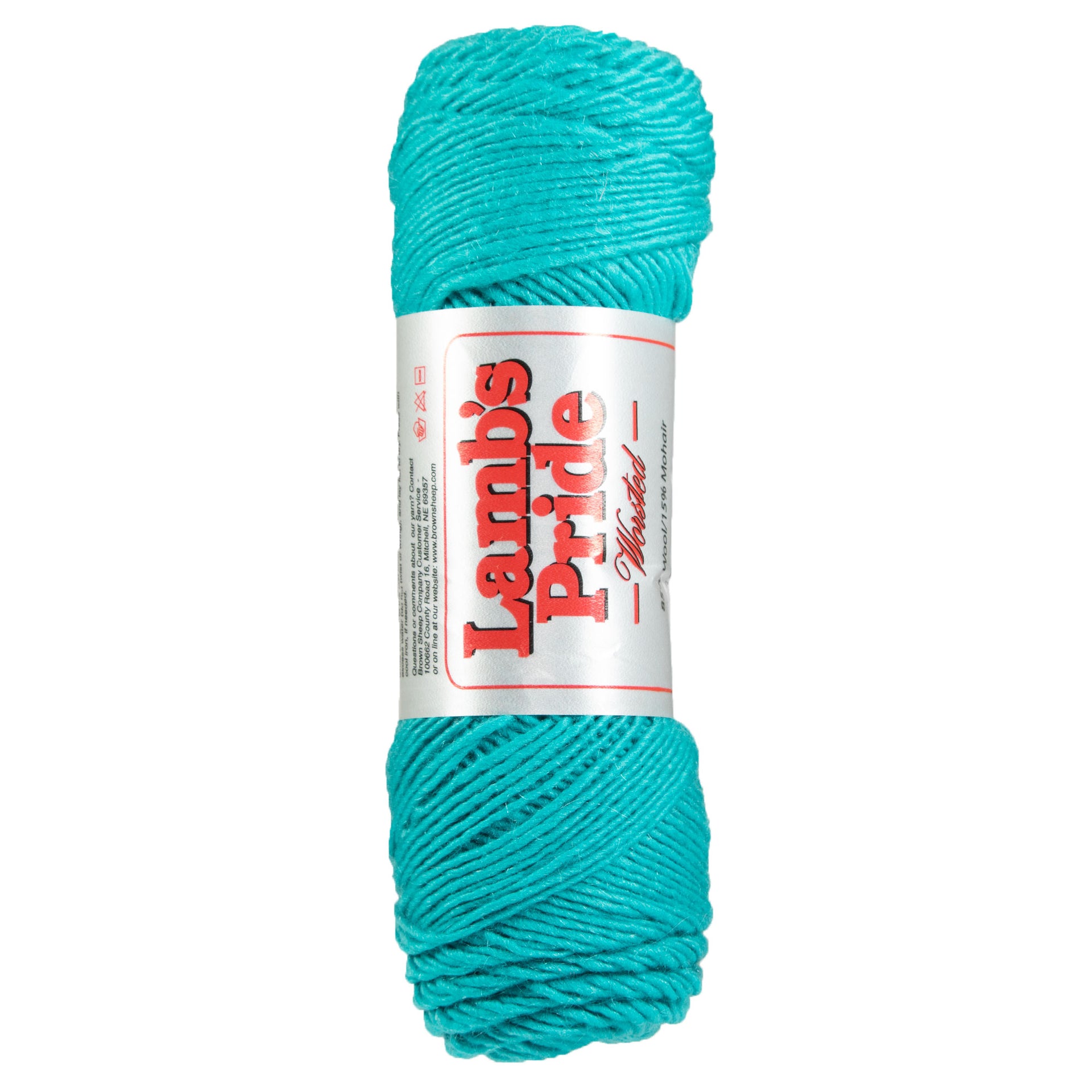 Brown Sheep Lamb's Pride Worsted Yarn - M149 - Hawaiian Teal - Zoom Image
