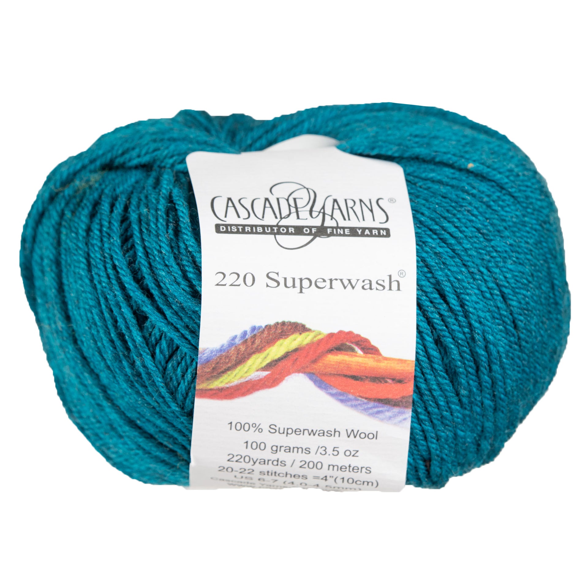 Cascade Yarns 220 Superwash Yarn - 1960 Pacific - Zoom Image
