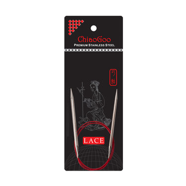 ChiaoGoo RED Lace Circular Needles - US 0 (2.00mm) - 16" - Zoom Image